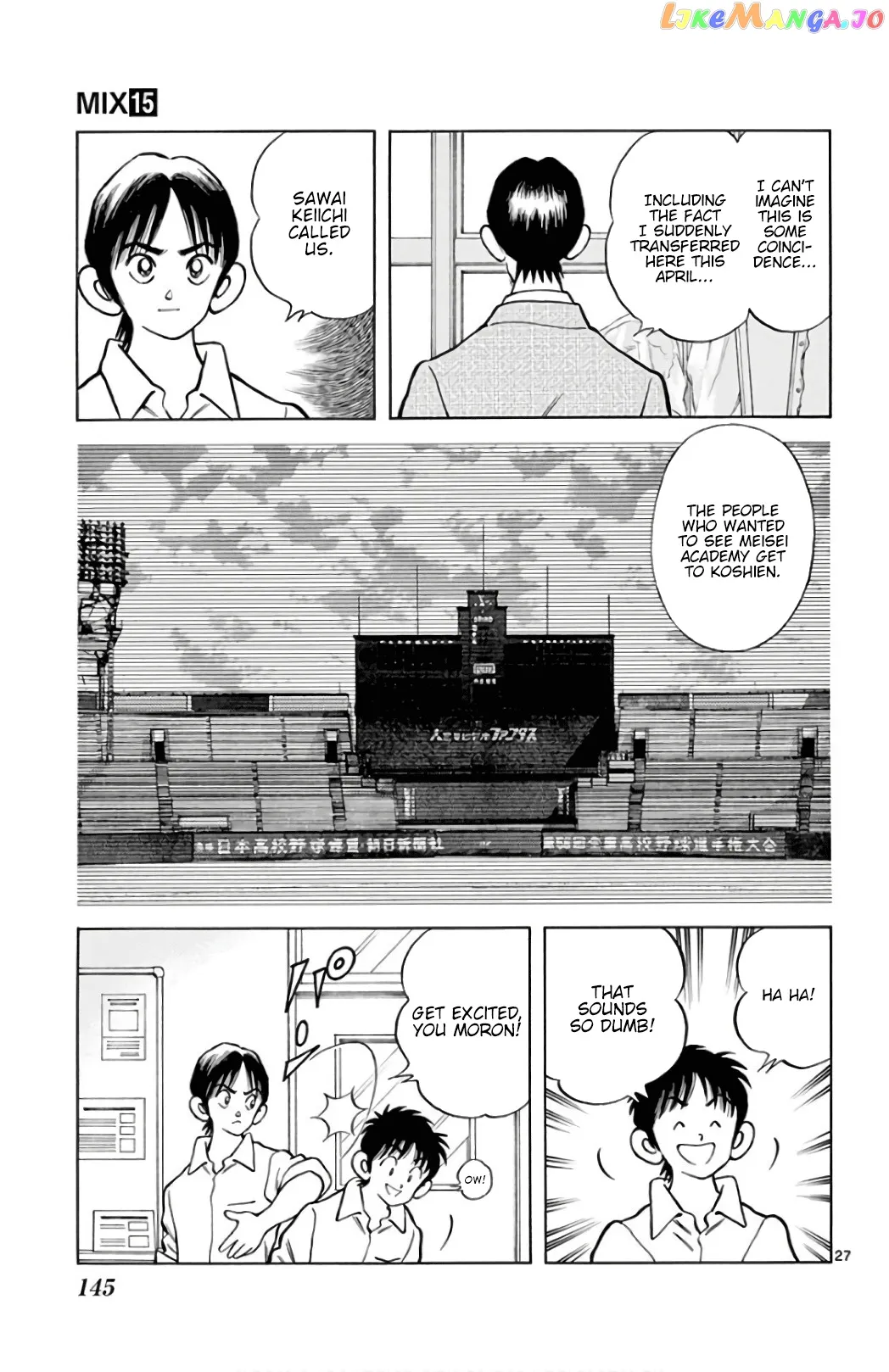 Mix  Manga Chapter 86 page 27 - 