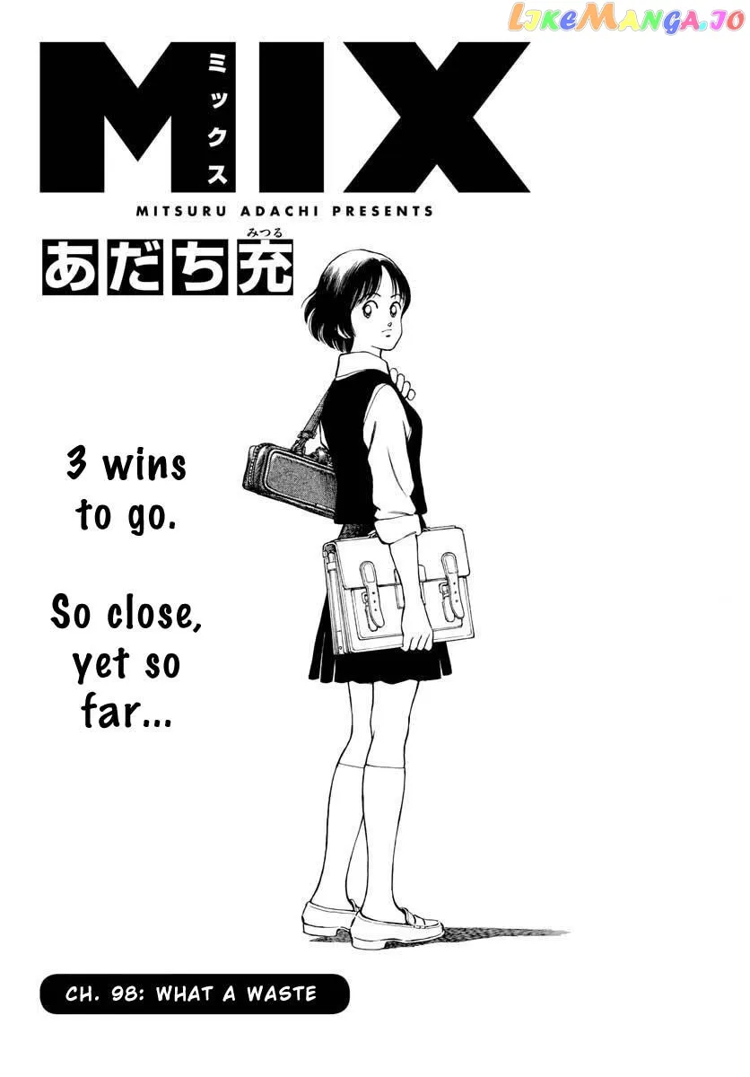 Mix  Manga Chapter 98 page 1 - 