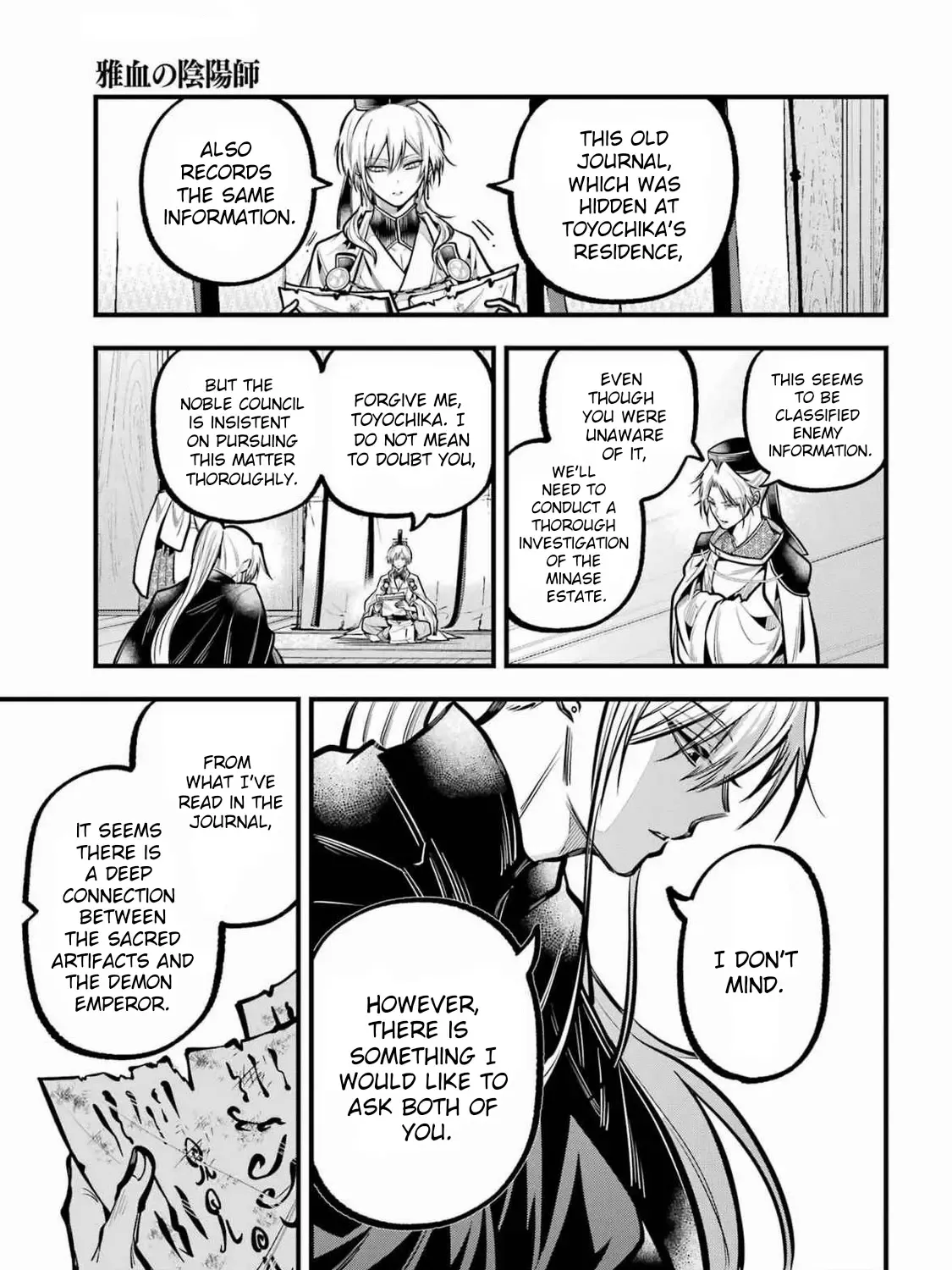 Miyabichi no Onmyouji Chapter 36 page 14 - 