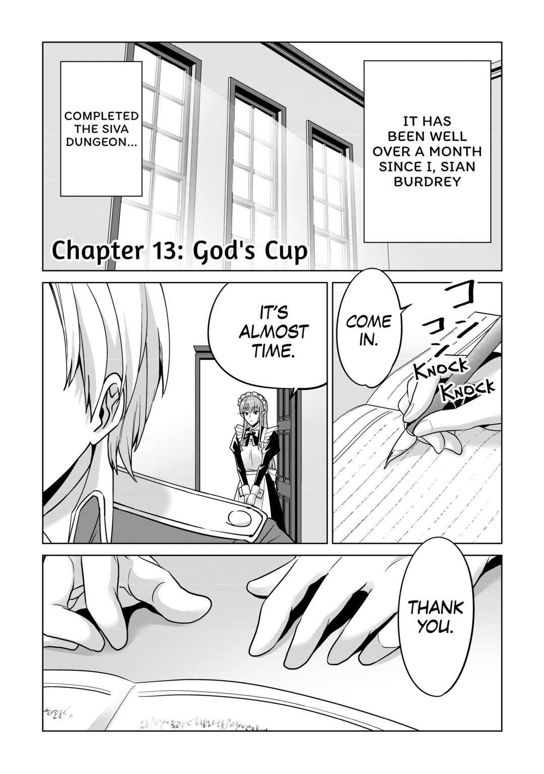 Mizu shika Denai Shingu [Cup] wo Sazukatta Boku wa, Fumou no Ryouchi de Suki ni Ikiru koto ni Shimashita Chapter 13 page 1 - 