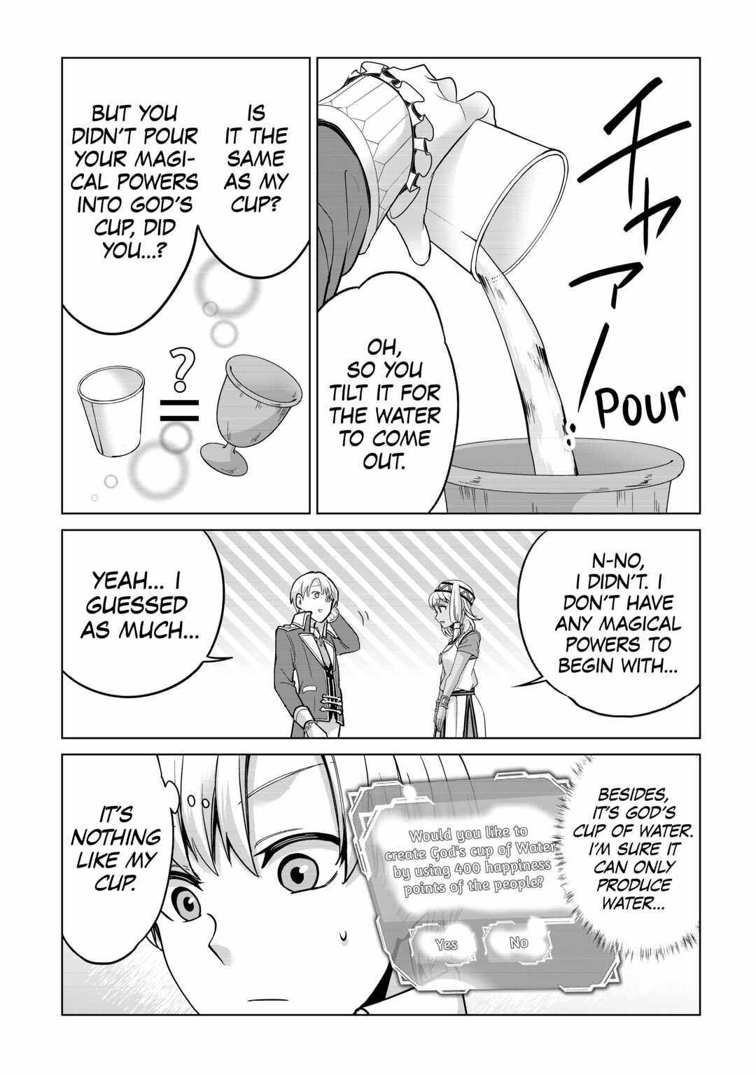 Mizu shika Denai Shingu [Cup] wo Sazukatta Boku wa, Fumou no Ryouchi de Suki ni Ikiru koto ni Shimashita Chapter 13 page 20 - 