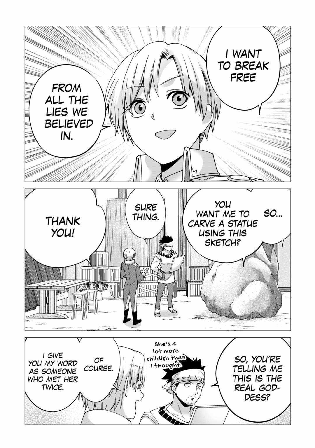 Mizu shika Denai Shingu [Cup] wo Sazukatta Boku wa, Fumou no Ryouchi de Suki ni Ikiru koto ni Shimashita Chapter 15 page 10 - 