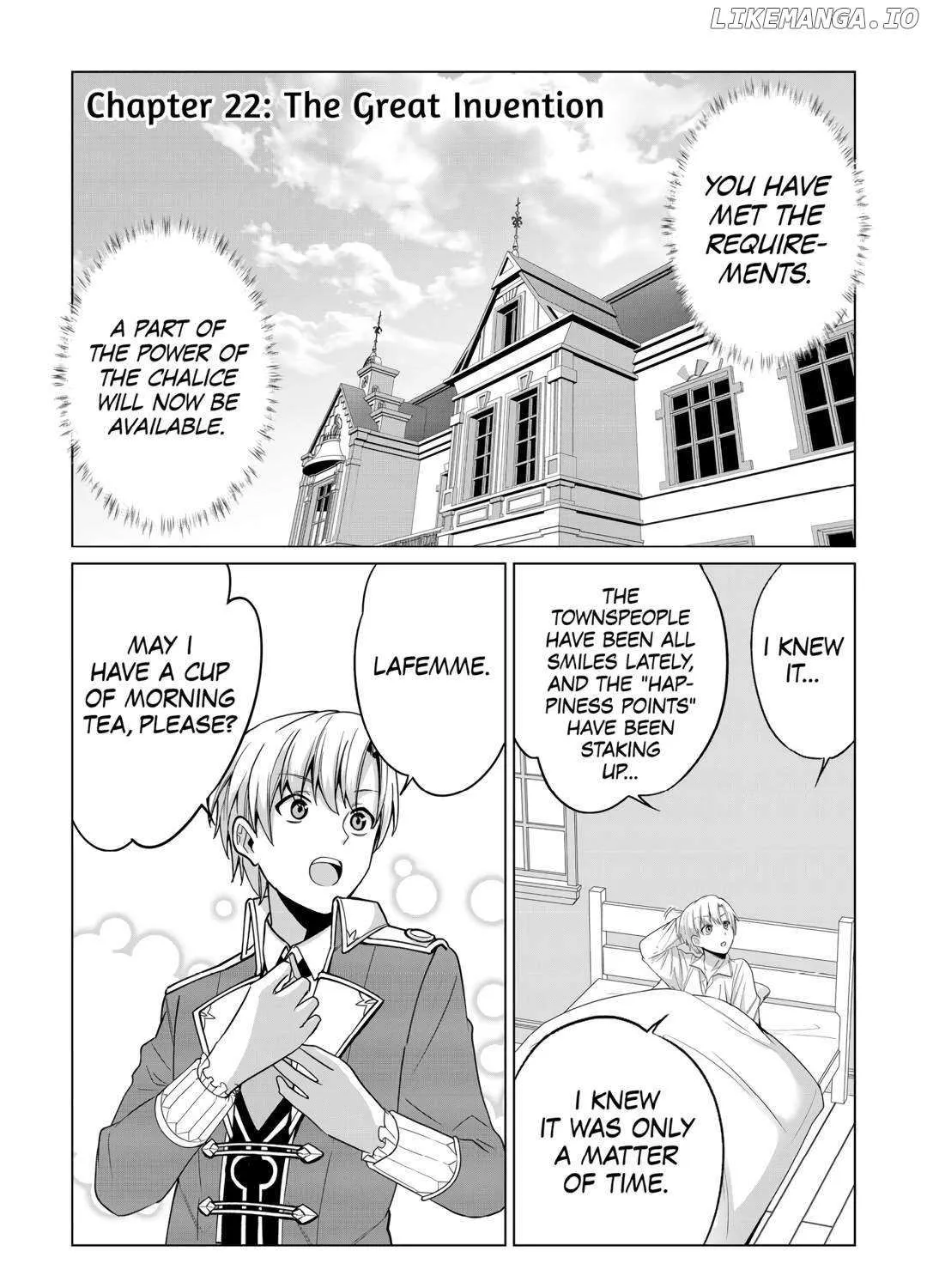 Mizu shika Denai Shingu [Cup] wo Sazukatta Boku wa, Fumou no Ryouchi de Suki ni Ikiru koto ni Shimashita Chapter 22 page 1 - 