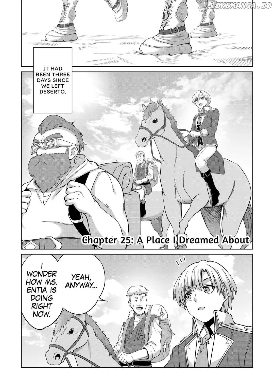 Mizu shika Denai Shingu [Cup] wo Sazukatta Boku wa, Fumou no Ryouchi de Suki ni Ikiru koto ni Shimashita Chapter 25 page 1 - 