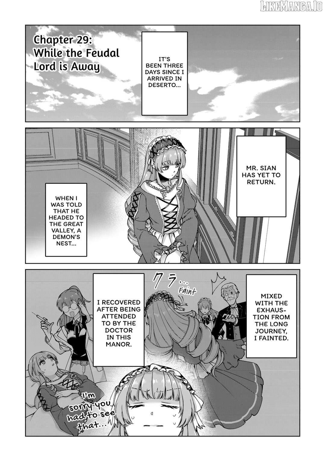 Mizu shika Denai Shingu [Cup] wo Sazukatta Boku wa, Fumou no Ryouchi de Suki ni Ikiru koto ni Shimashita Chapter 29 page 1 - 