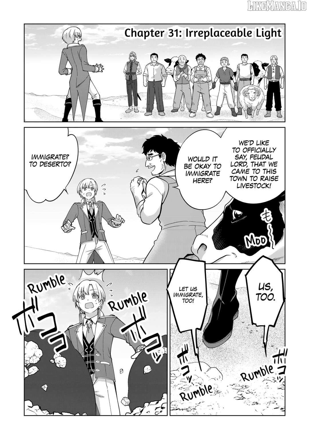 Mizu shika Denai Shingu [Cup] wo Sazukatta Boku wa, Fumou no Ryouchi de Suki ni Ikiru koto ni Shimashita Chapter 31 page 1 - 