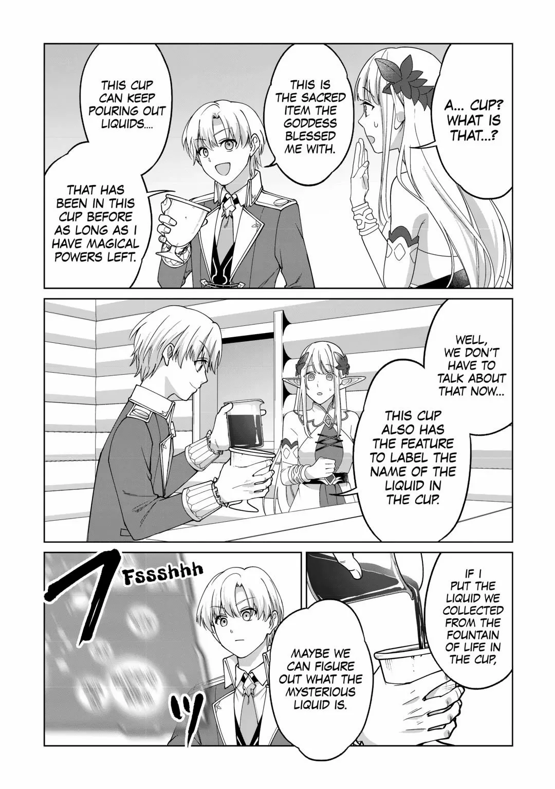 Mizu shika Denai Shingu [Cup] wo Sazukatta Boku wa, Fumou no Ryouchi de Suki ni Ikiru koto ni Shimashita Chapter 34 page 17 - 