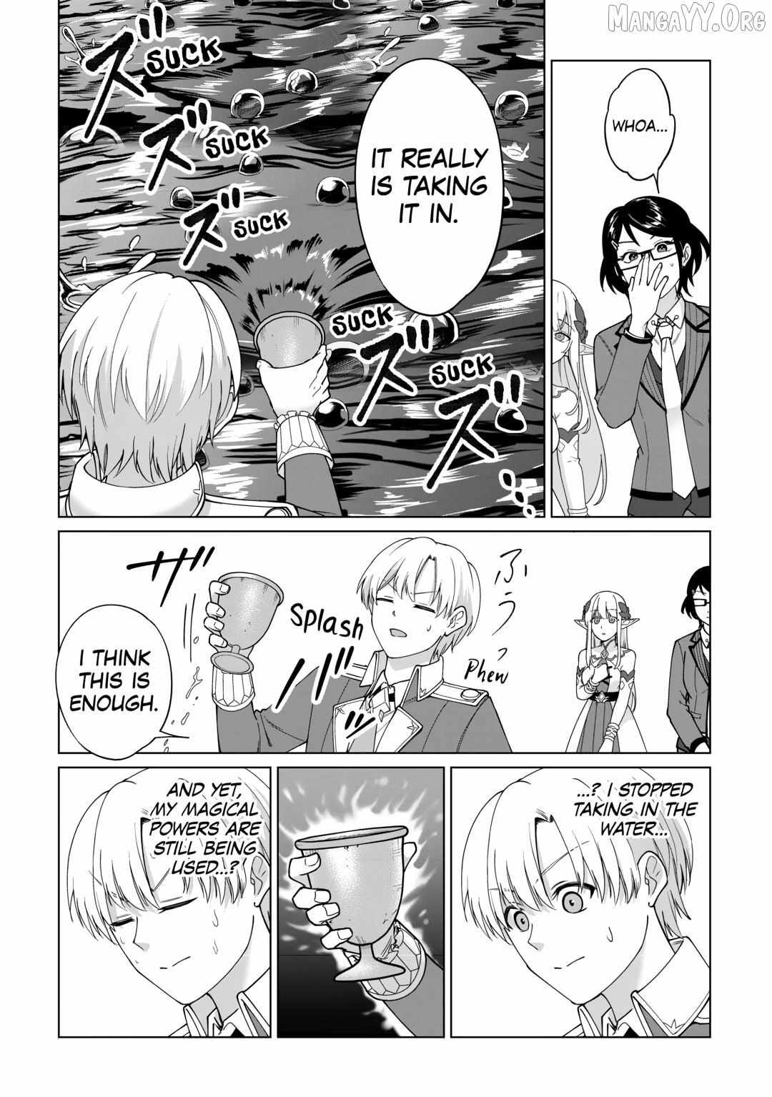 Mizu shika Denai Shingu [Cup] wo Sazukatta Boku wa, Fumou no Ryouchi de Suki ni Ikiru koto ni Shimashita Chapter 35 page 3 - 