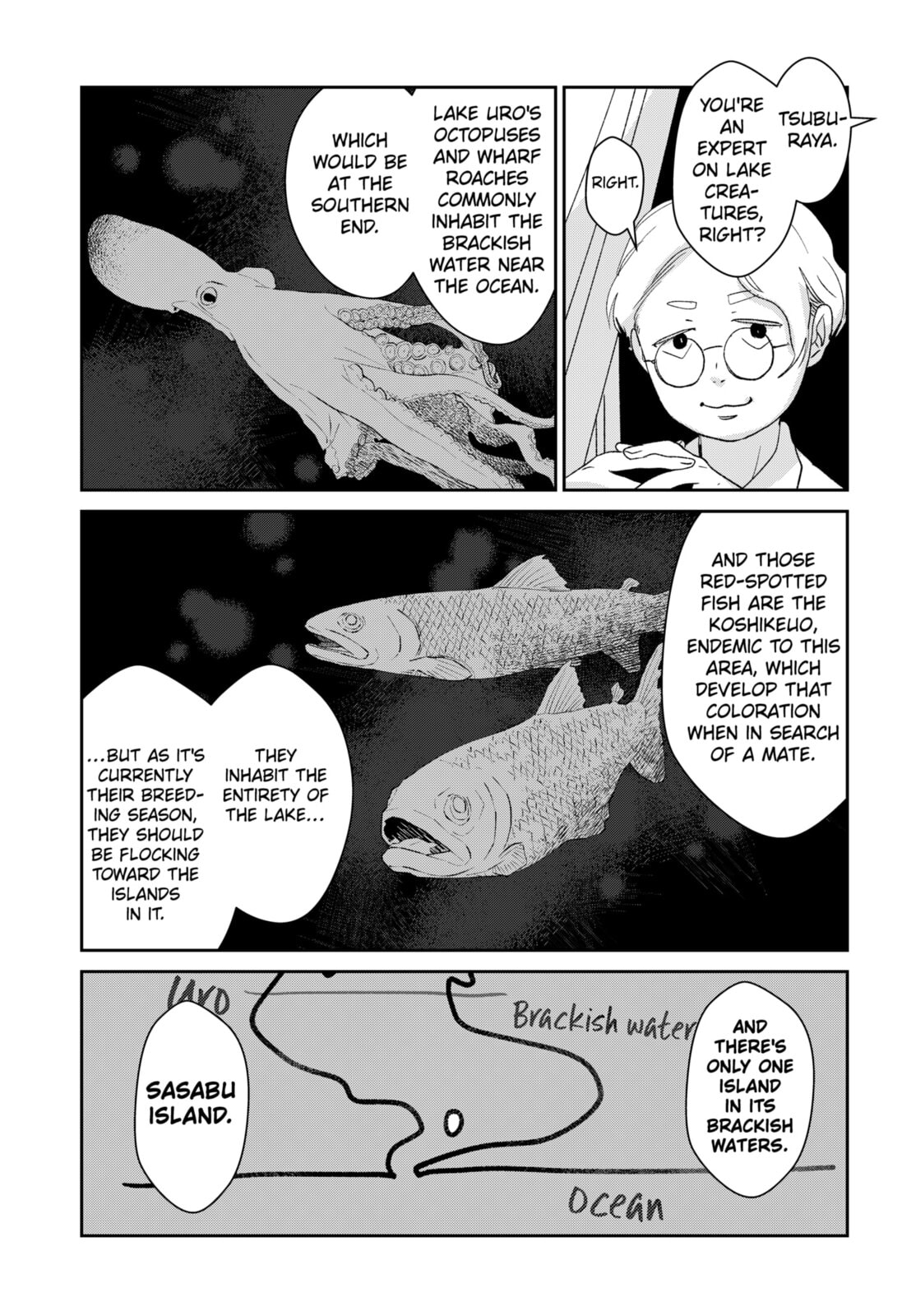 Mizunoke: A Modern Tale of Mysterious Water Dwellers Chapter 3 page 13 - 