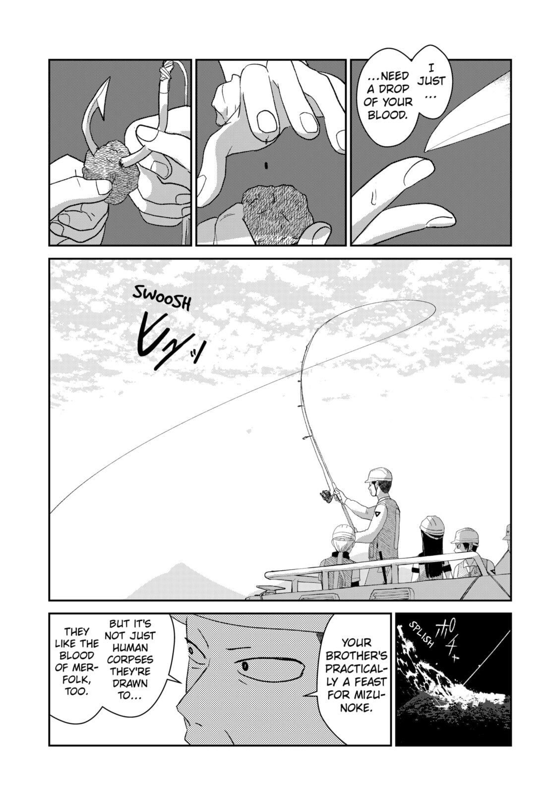 Mizunoke: A Modern Tale of Mysterious Water Dwellers Chapter 4 page 13 - 