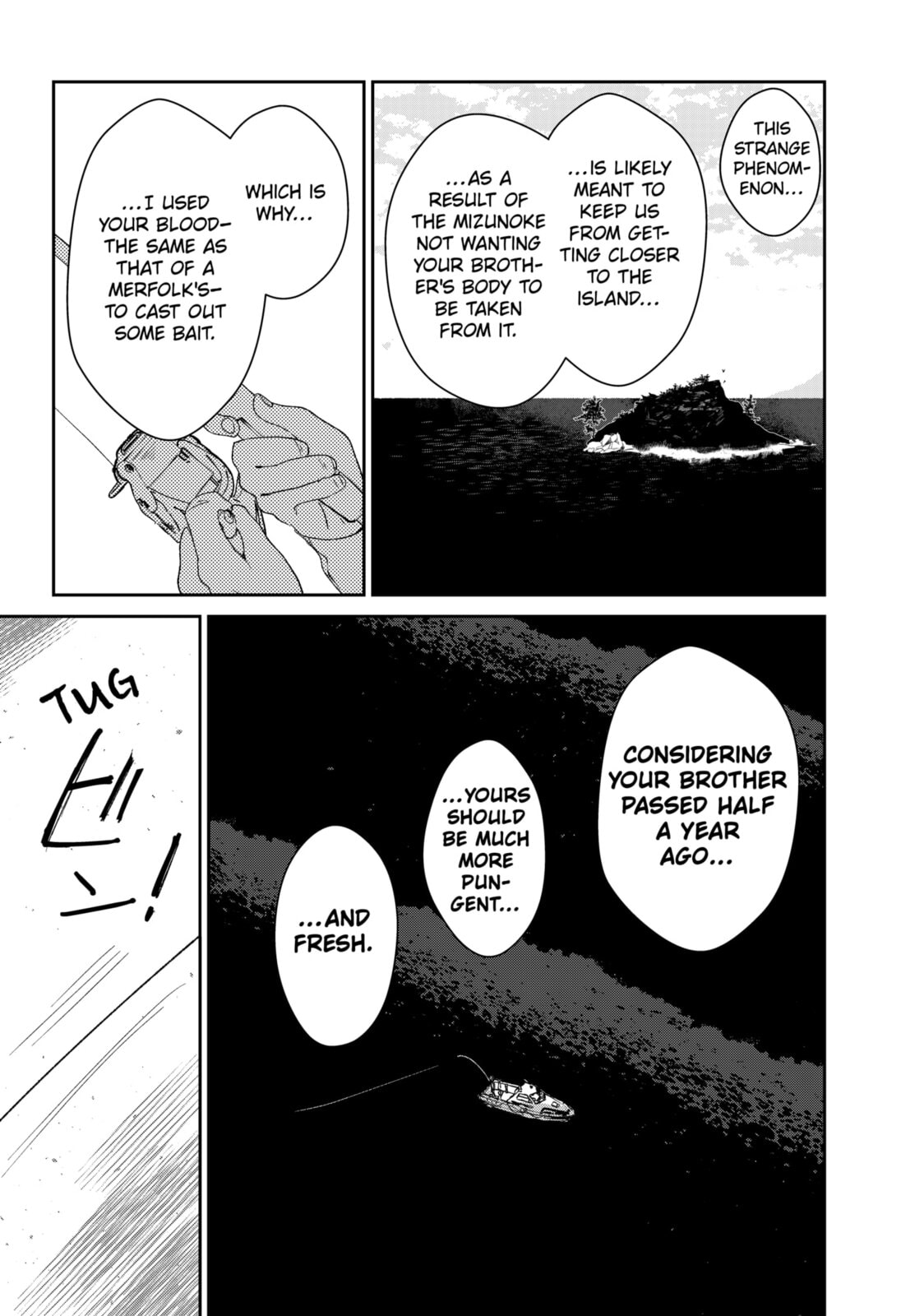 Mizunoke: A Modern Tale of Mysterious Water Dwellers Chapter 4 page 14 - 