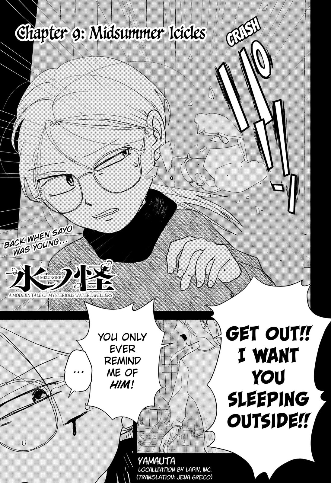 Mizunoke: A Modern Tale of Mysterious Water Dwellers Chapter 9 page 1 - 