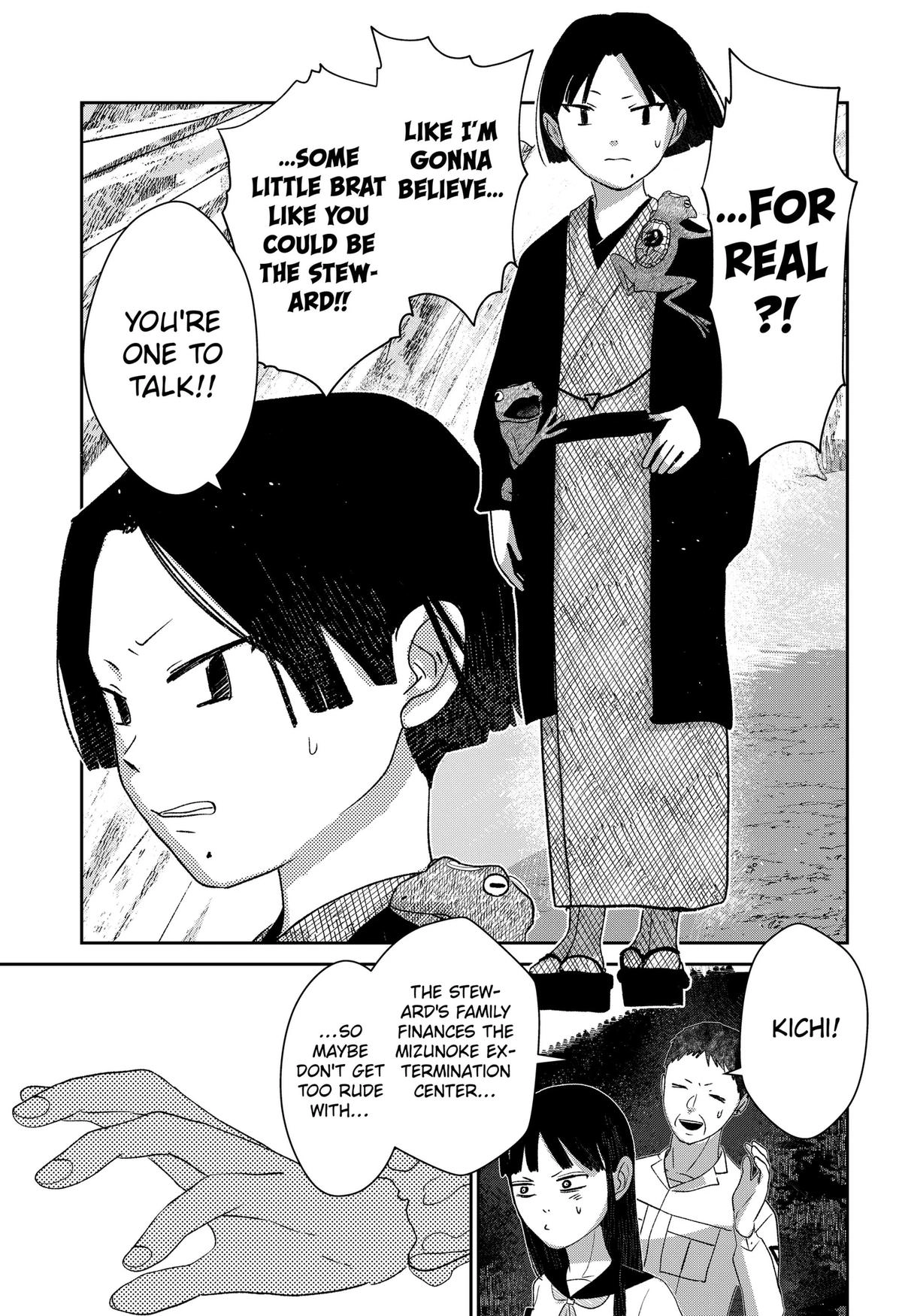 Mizunoke: Suiiki Kaii Kitan Imayou Chapter 9 page 13 - 