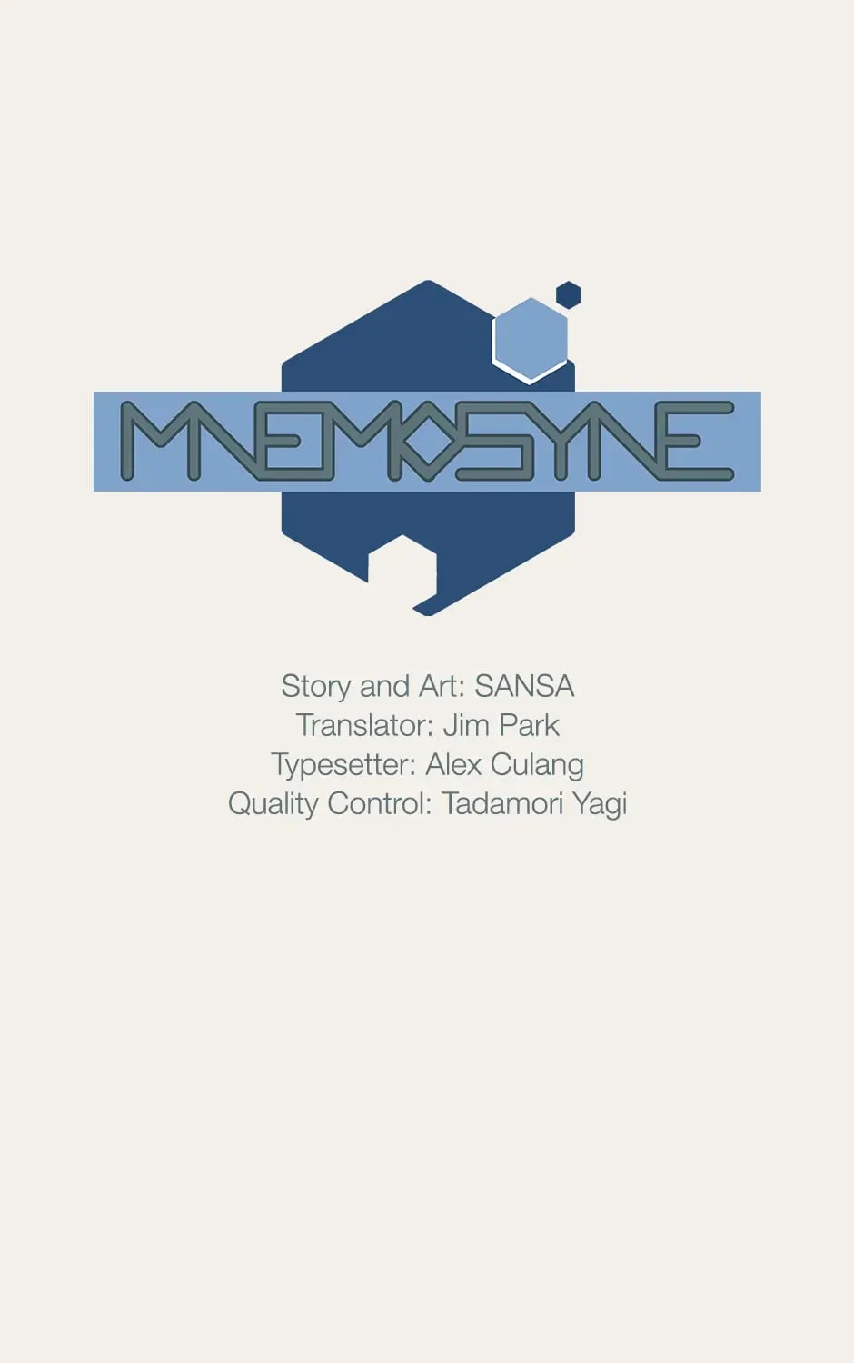 Mnemosyne Chapter 7 page 1 - 