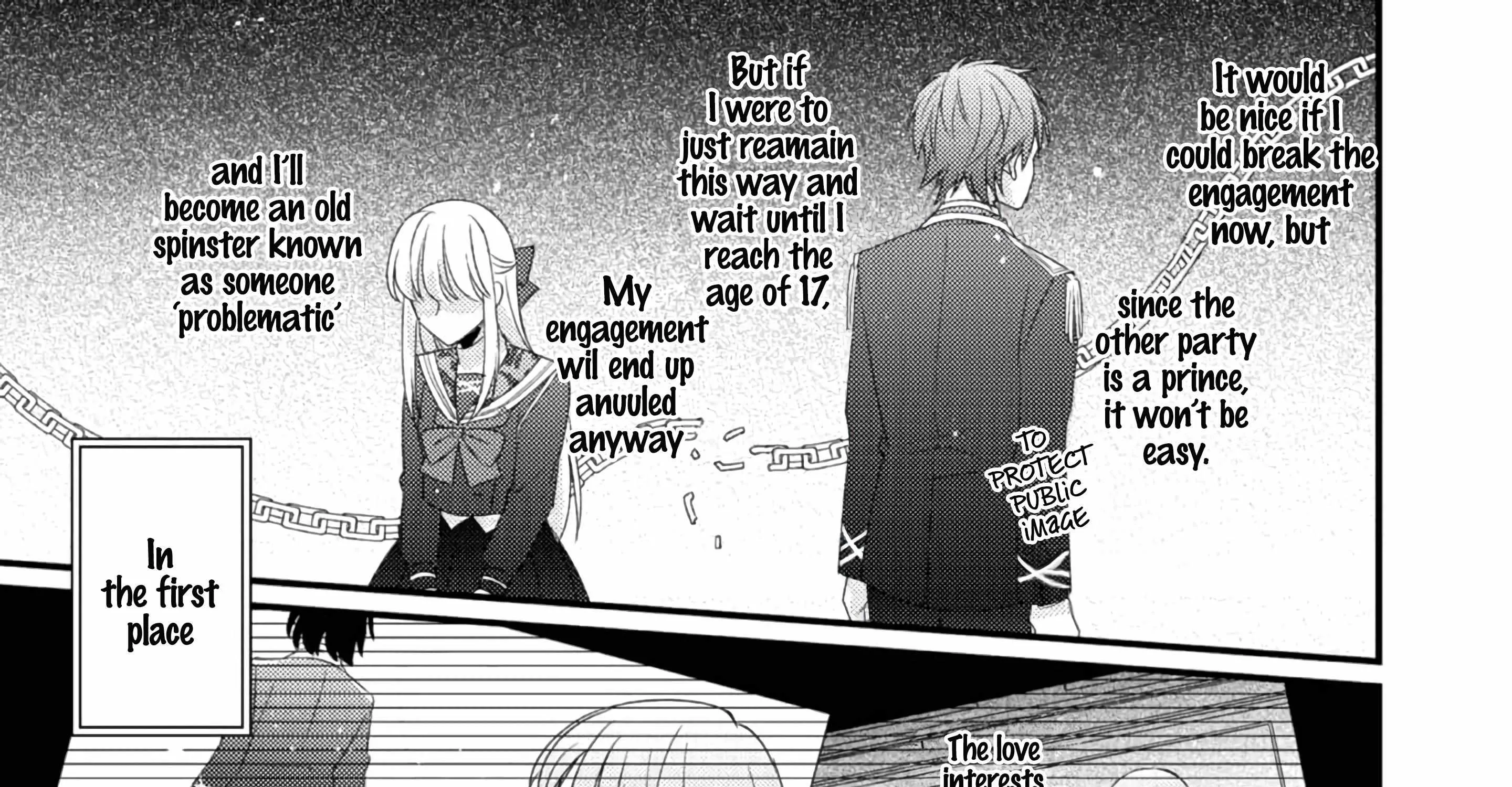Mob Douzen No Akuyaku Reijou Wa Dansou Shite Kouryaku Taishou No Za O Nerau Chapter 1 page 38 - 