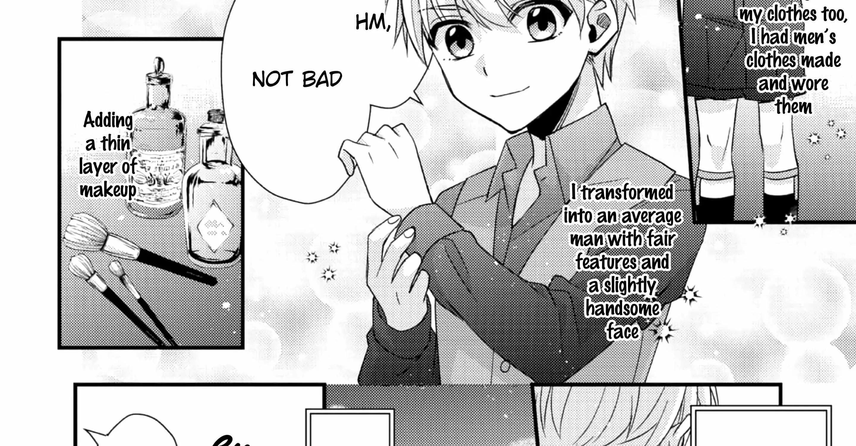 Mob Douzen No Akuyaku Reijou Wa Dansou Shite Kouryaku Taishou No Za O Nerau Chapter 1 page 54 - 