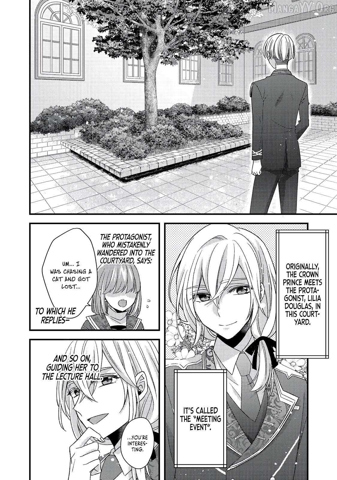 Mob Douzen No Akuyaku Reijou Wa Dansou Shite Kouryaku Taishou No Za O Nerau Chapter 10.1 page 11 - 