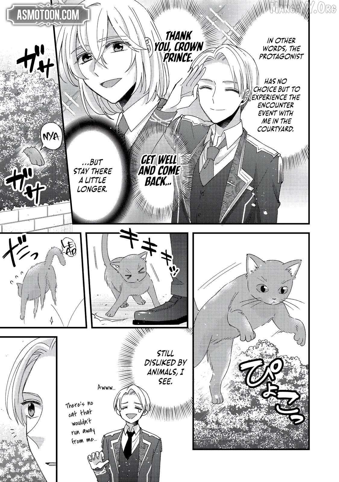 Mob Douzen No Akuyaku Reijou Wa Dansou Shite Kouryaku Taishou No Za O Nerau Chapter 10.1 page 14 - 