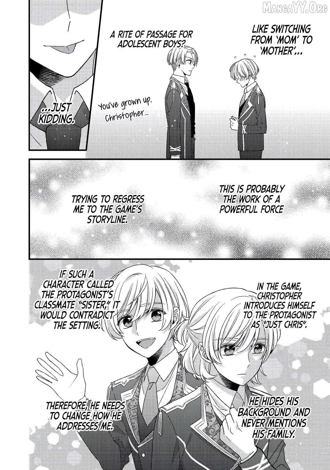Mob Douzen No Akuyaku Reijou Wa Dansou Shite Kouryaku Taishou No Za O Nerau Chapter 10.1 page 9 - 
