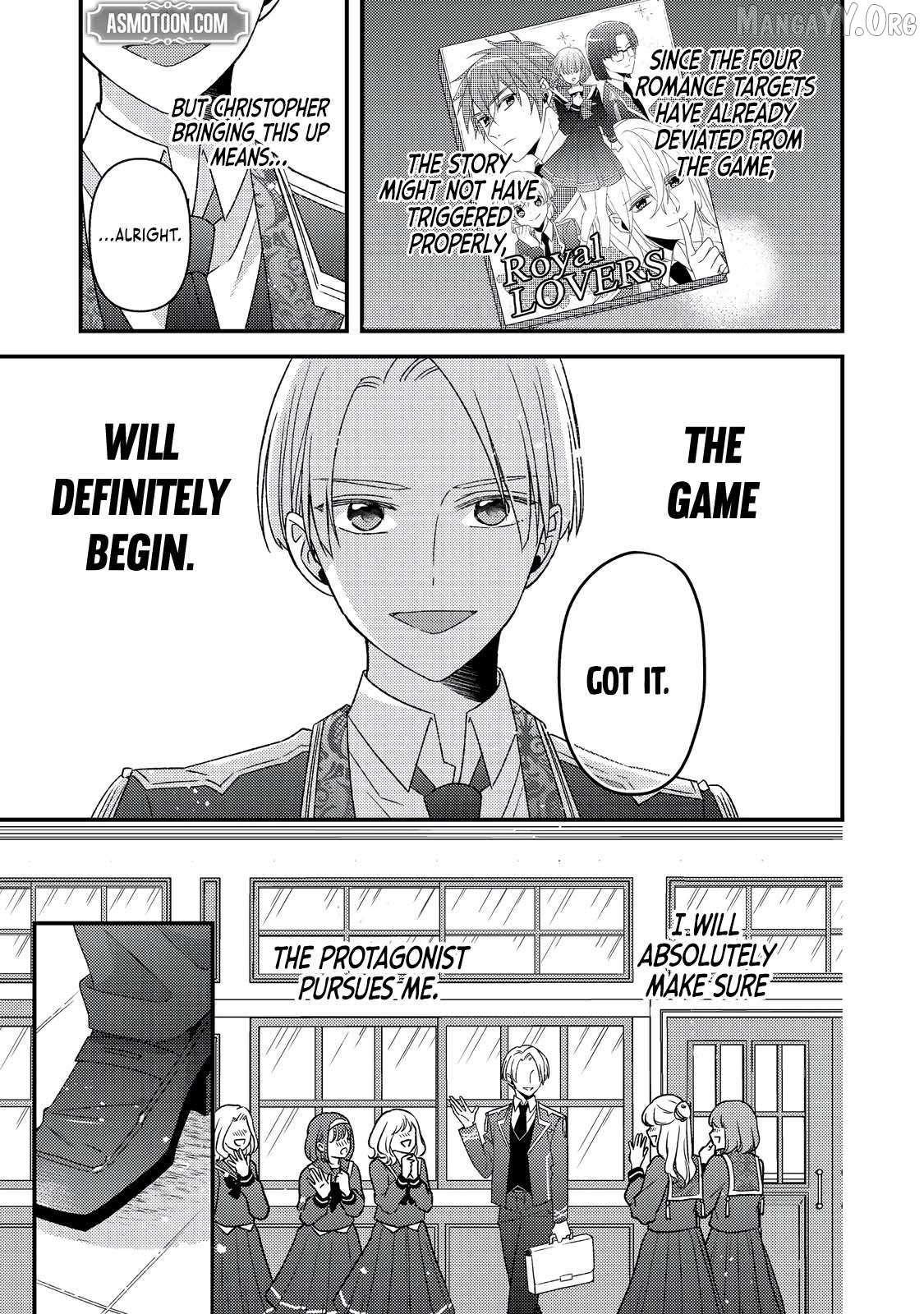 Mob Douzen No Akuyaku Reijou Wa Dansou Shite Kouryaku Taishou No Za O Nerau Chapter 10.1 page 10 - 