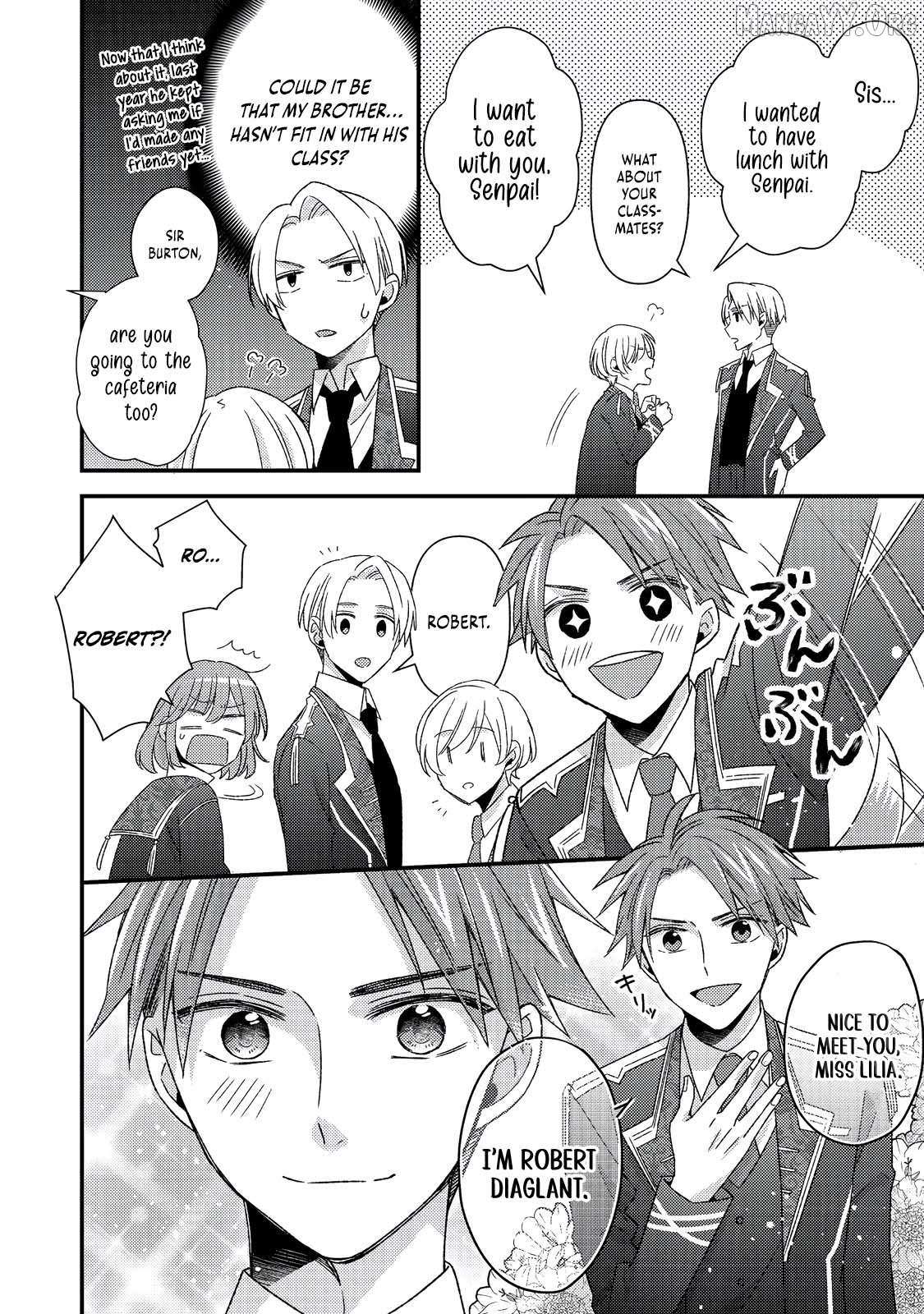 Mob Douzen No Akuyaku Reijou Wa Dansou Shite Kouryaku Taishou No Za O Nerau Chapter 10.2 page 18 - 
