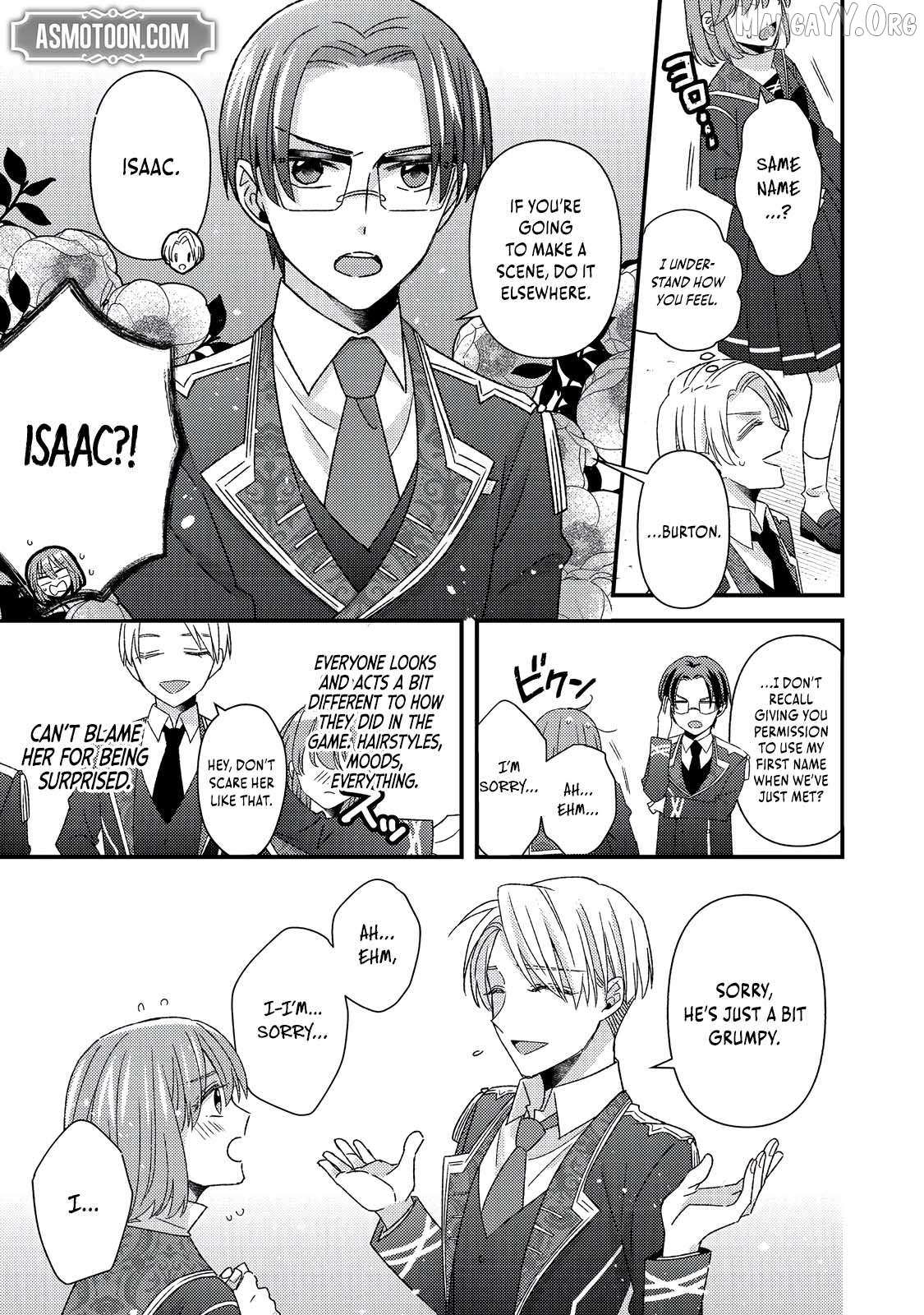 Mob Douzen No Akuyaku Reijou Wa Dansou Shite Kouryaku Taishou No Za O Nerau Chapter 10.2 page 19 - 
