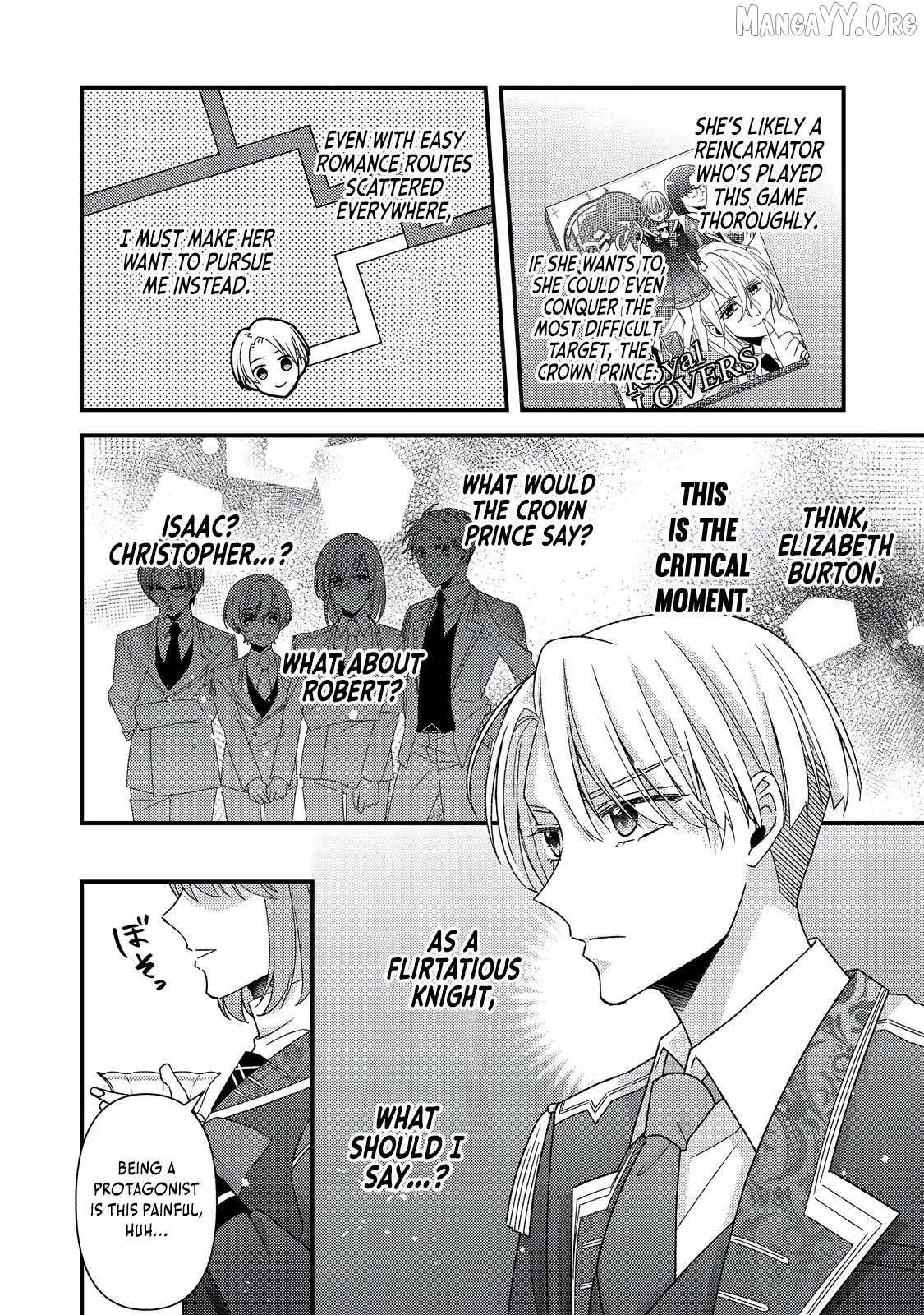 Mob Douzen No Akuyaku Reijou Wa Dansou Shite Kouryaku Taishou No Za O Nerau Chapter 11.1 page 11 - 