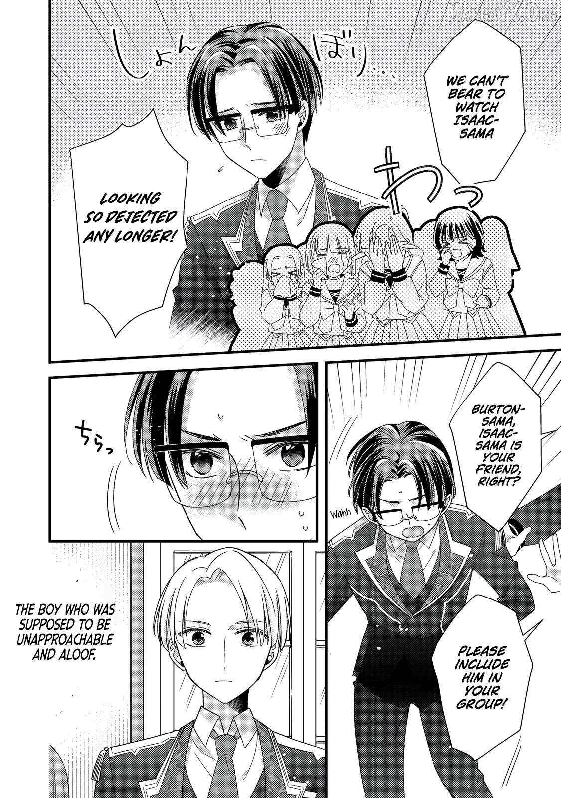 Mob Douzen No Akuyaku Reijou Wa Dansou Shite Kouryaku Taishou No Za O Nerau Chapter 11.2 page 12 - 