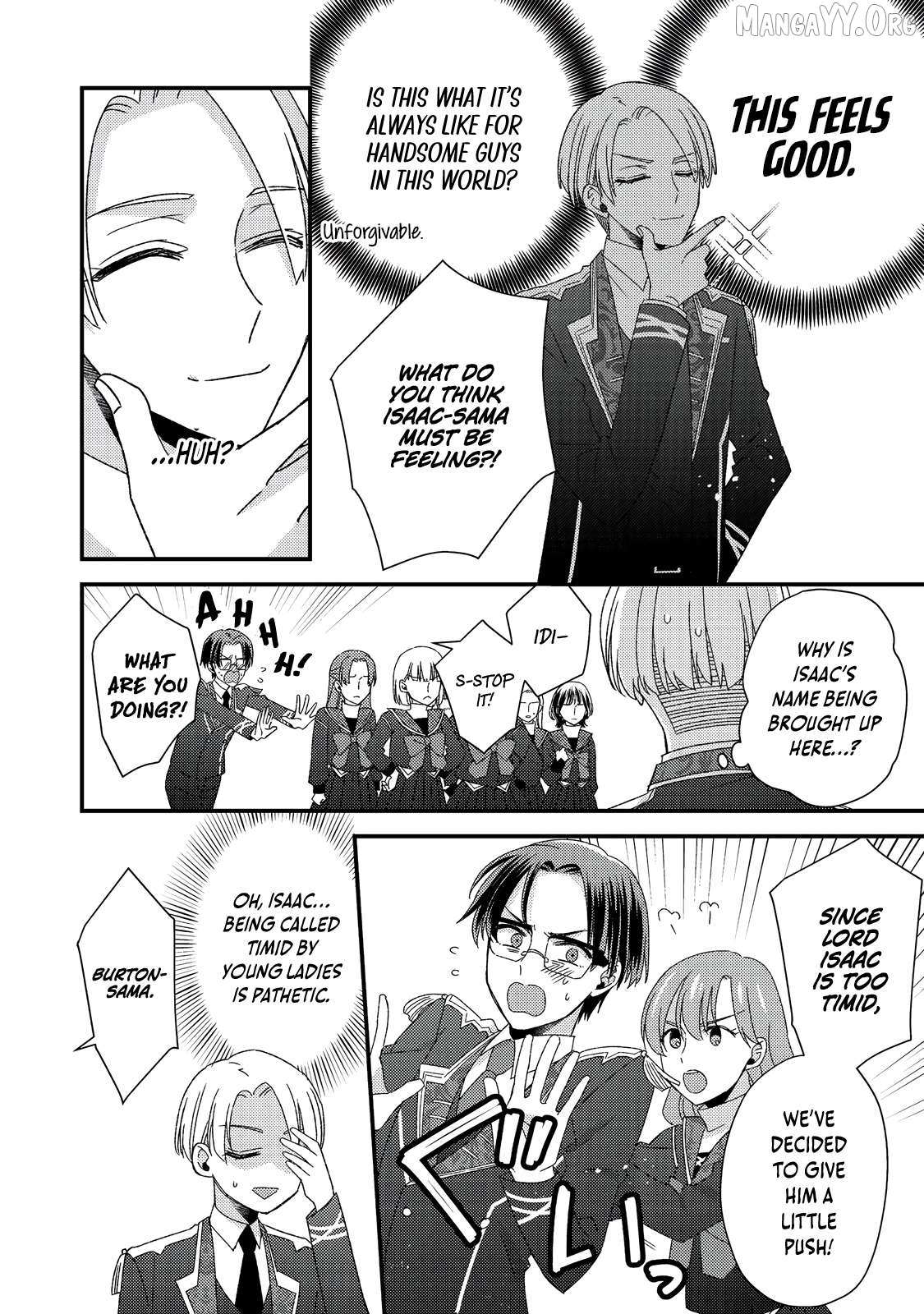Mob Douzen No Akuyaku Reijou Wa Dansou Shite Kouryaku Taishou No Za O Nerau Chapter 11.2 page 10 - 