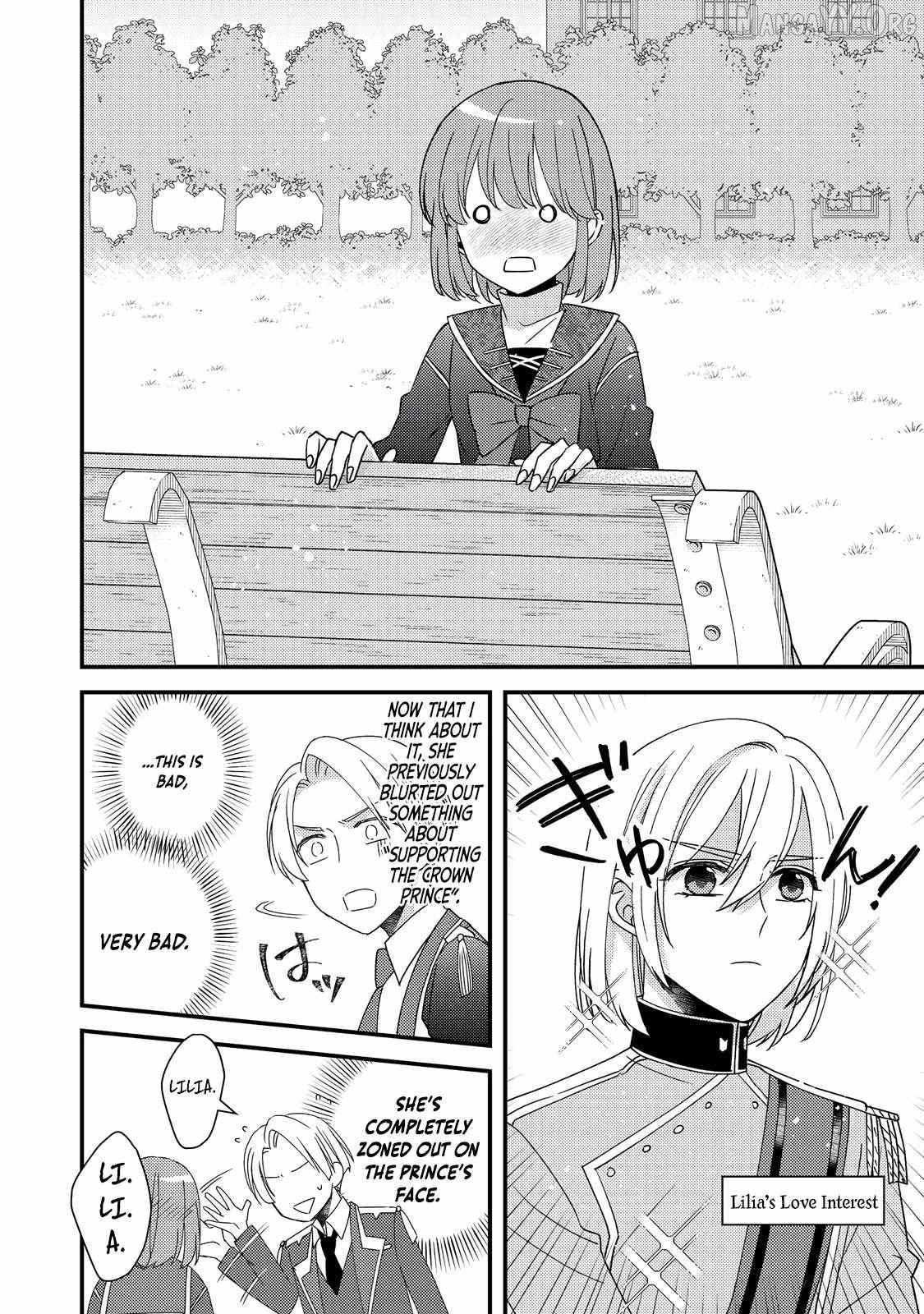 Mob Douzen No Akuyaku Reijou Wa Dansou Shite Kouryaku Taishou No Za O Nerau Chapter 12.1 page 17 - 