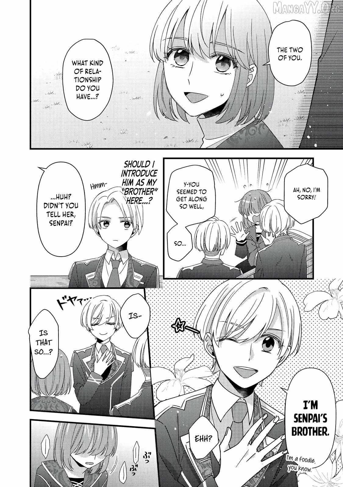 Mob Douzen No Akuyaku Reijou Wa Dansou Shite Kouryaku Taishou No Za O Nerau Chapter 12.1 page 9 - 
