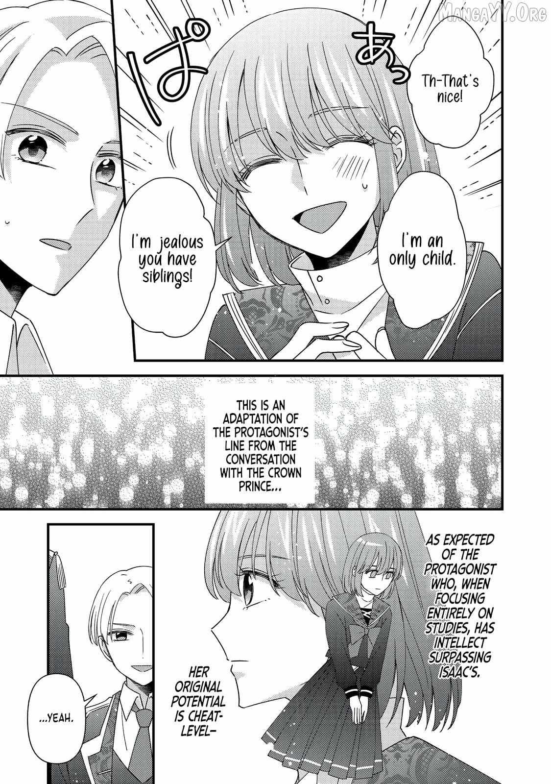 Mob Douzen No Akuyaku Reijou Wa Dansou Shite Kouryaku Taishou No Za O Nerau Chapter 12.1 page 10 - 