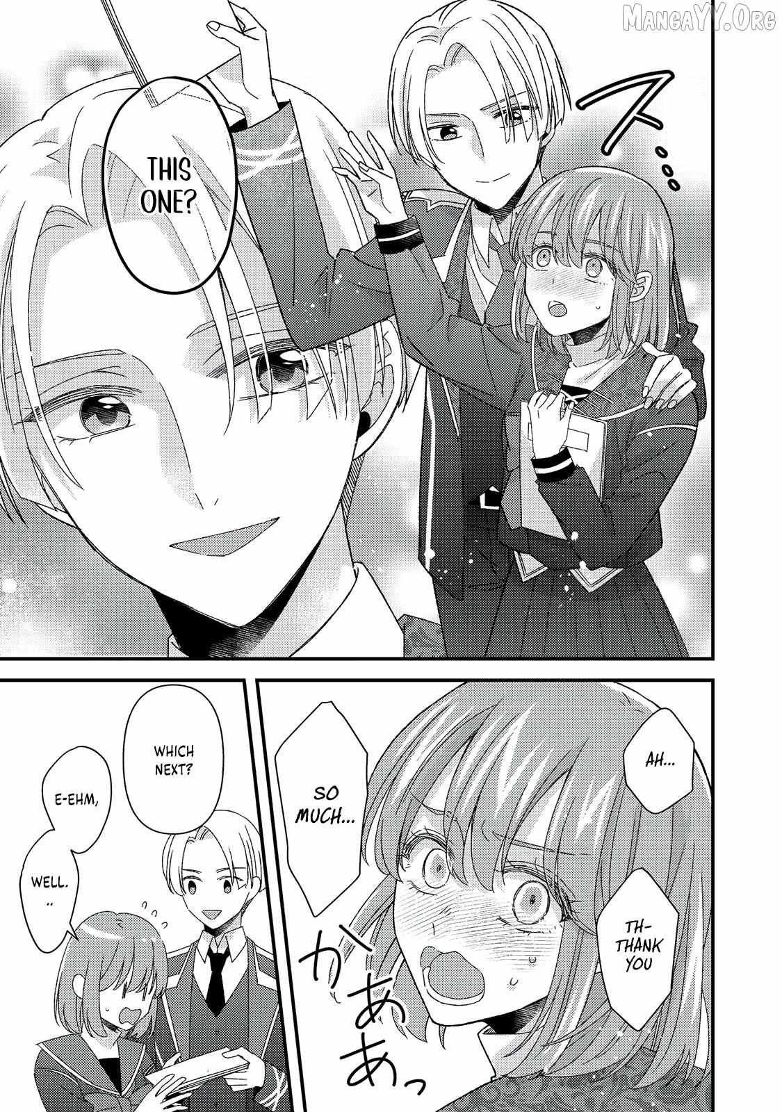 Mob Douzen No Akuyaku Reijou Wa Dansou Shite Kouryaku Taishou No Za O Nerau Chapter 12.2 page 13 - 