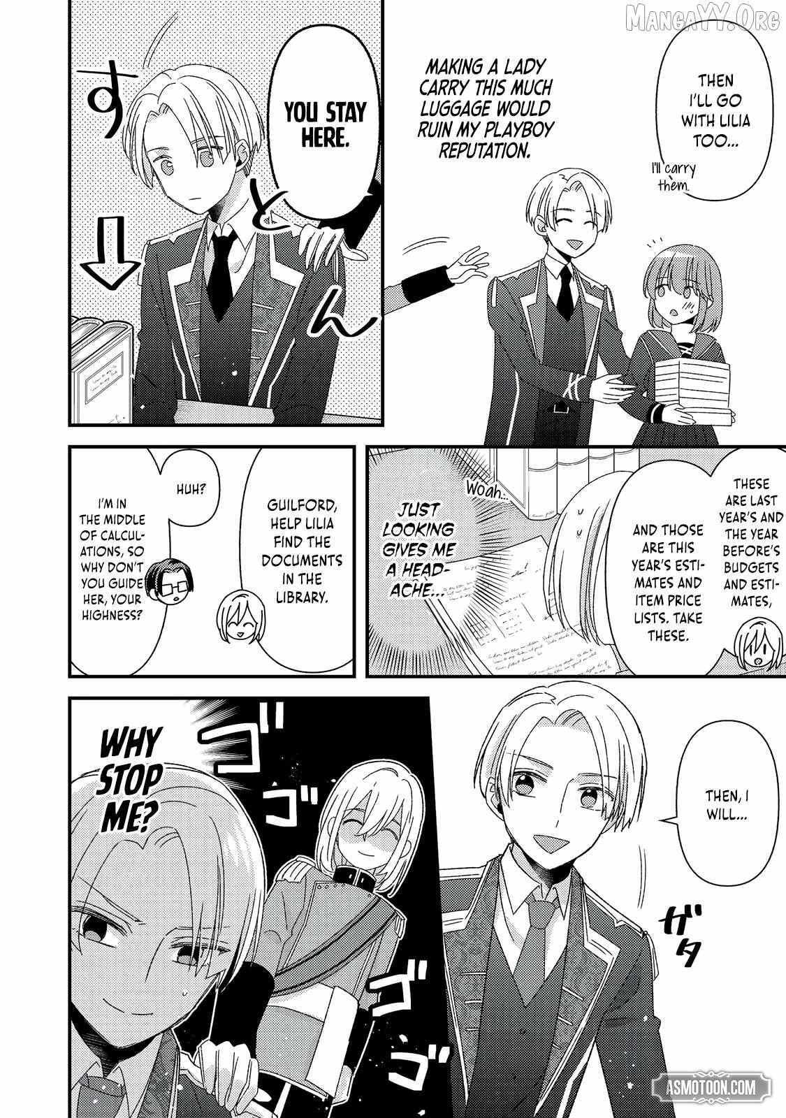 Mob Douzen No Akuyaku Reijou Wa Dansou Shite Kouryaku Taishou No Za O Nerau Chapter 12.2 page 10 - 