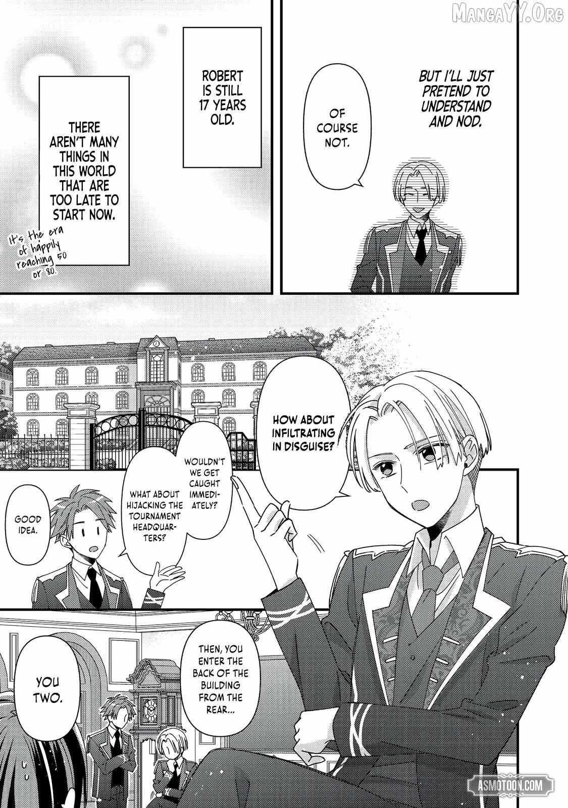 Mob Douzen No Akuyaku Reijou Wa Dansou Shite Kouryaku Taishou No Za O Nerau Chapter 13.1 page 11 - 