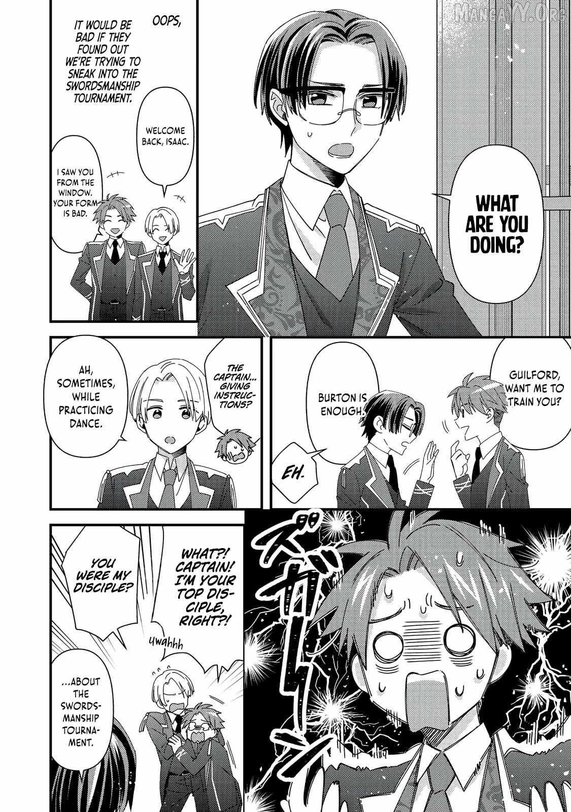 Mob Douzen No Akuyaku Reijou Wa Dansou Shite Kouryaku Taishou No Za O Nerau Chapter 13.1 page 12 - 