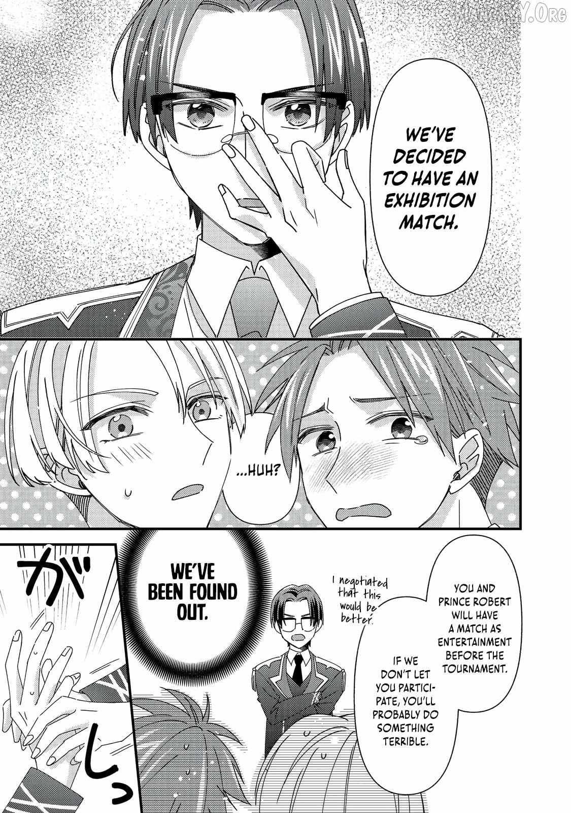 Mob Douzen No Akuyaku Reijou Wa Dansou Shite Kouryaku Taishou No Za O Nerau Chapter 13.1 page 13 - 
