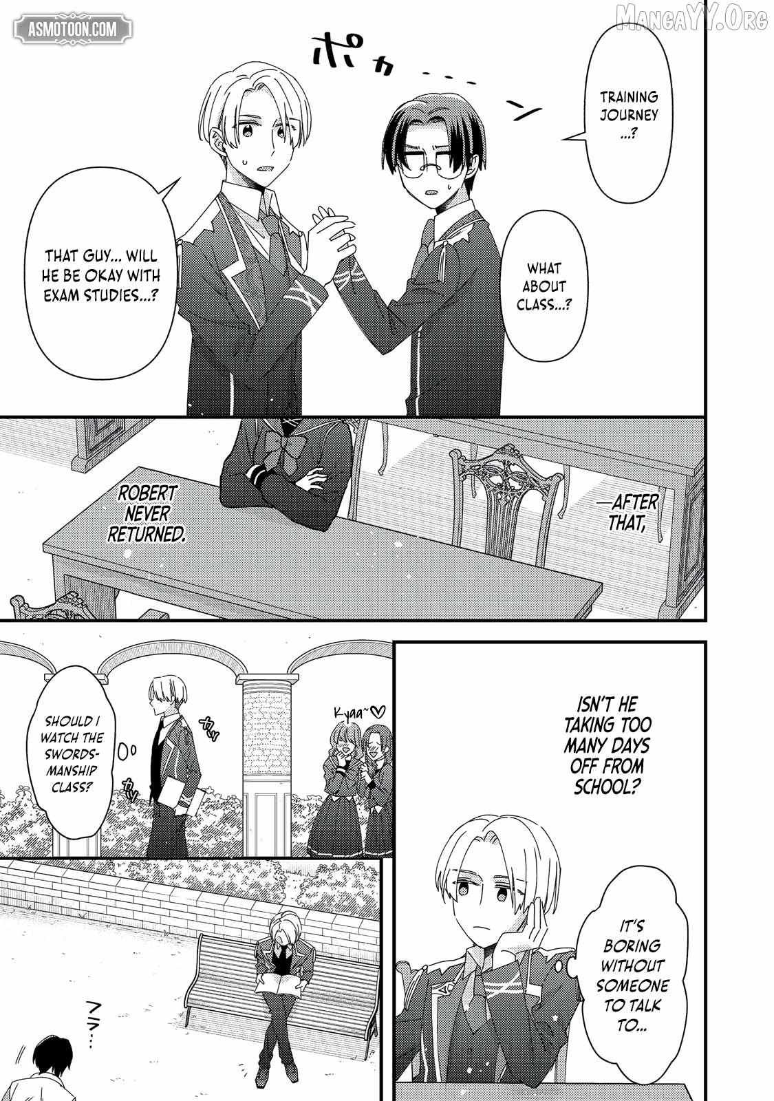 Mob Douzen No Akuyaku Reijou Wa Dansou Shite Kouryaku Taishou No Za O Nerau Chapter 13.1 page 15 - 