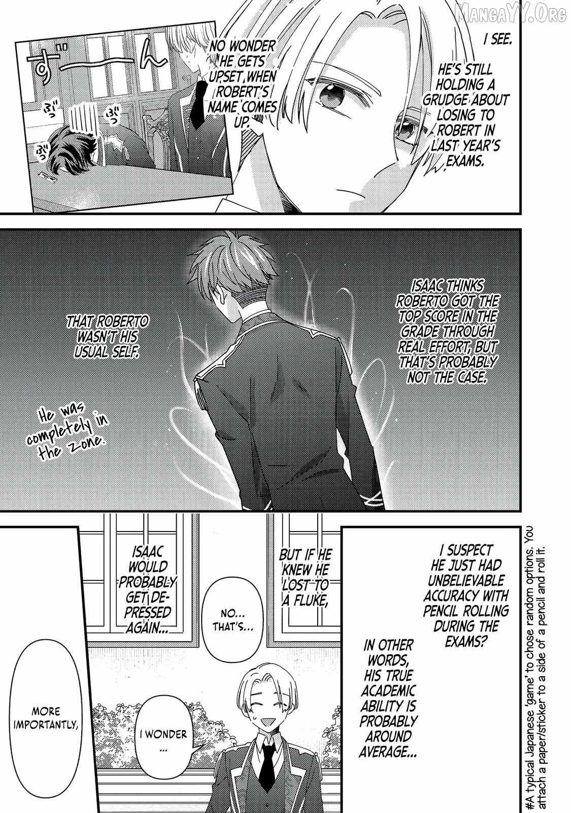 Mob Douzen No Akuyaku Reijou Wa Dansou Shite Kouryaku Taishou No Za O Nerau Chapter 13.1 page 17 - 