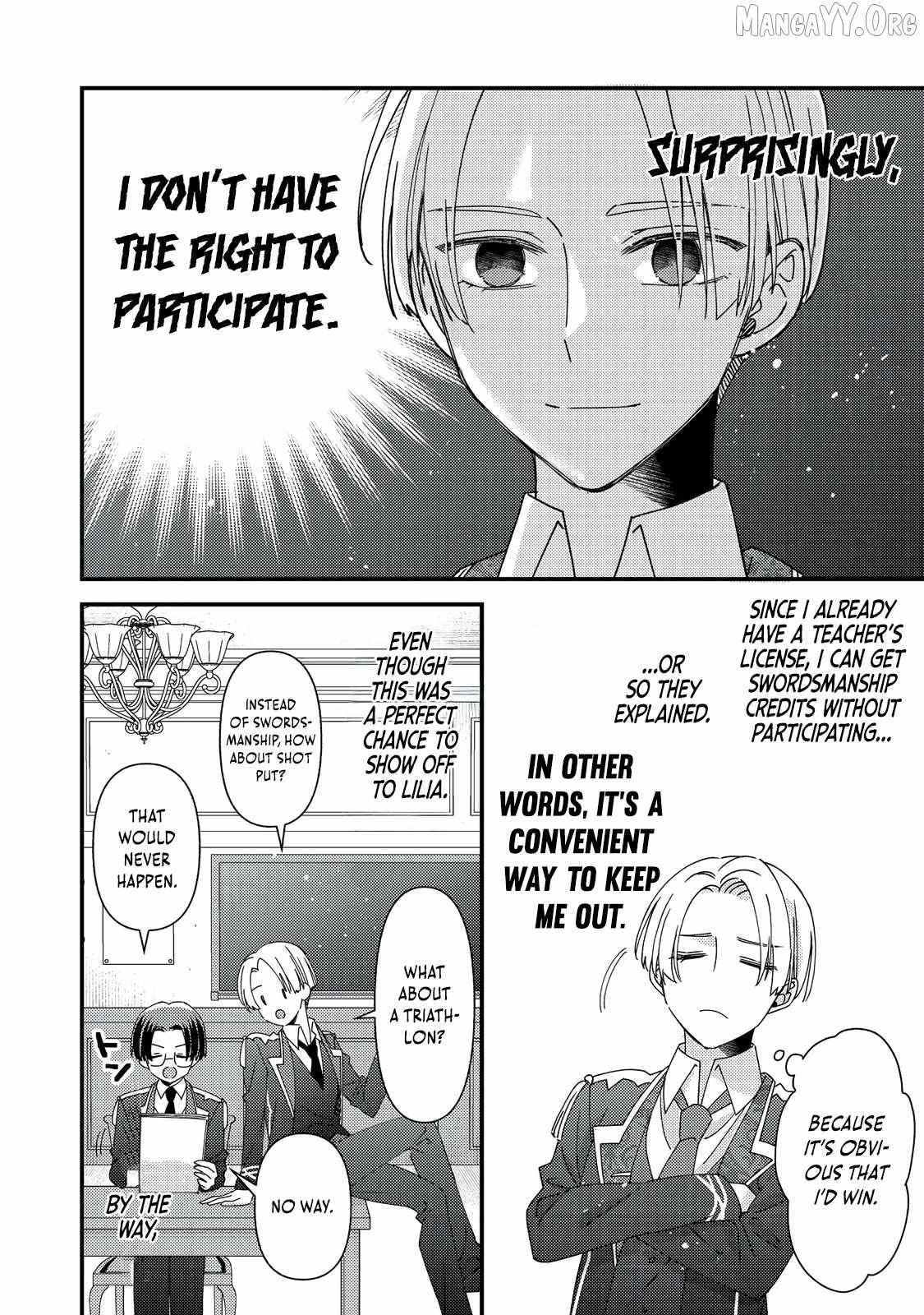 Mob Douzen No Akuyaku Reijou Wa Dansou Shite Kouryaku Taishou No Za O Nerau Chapter 13.1 page 4 - 