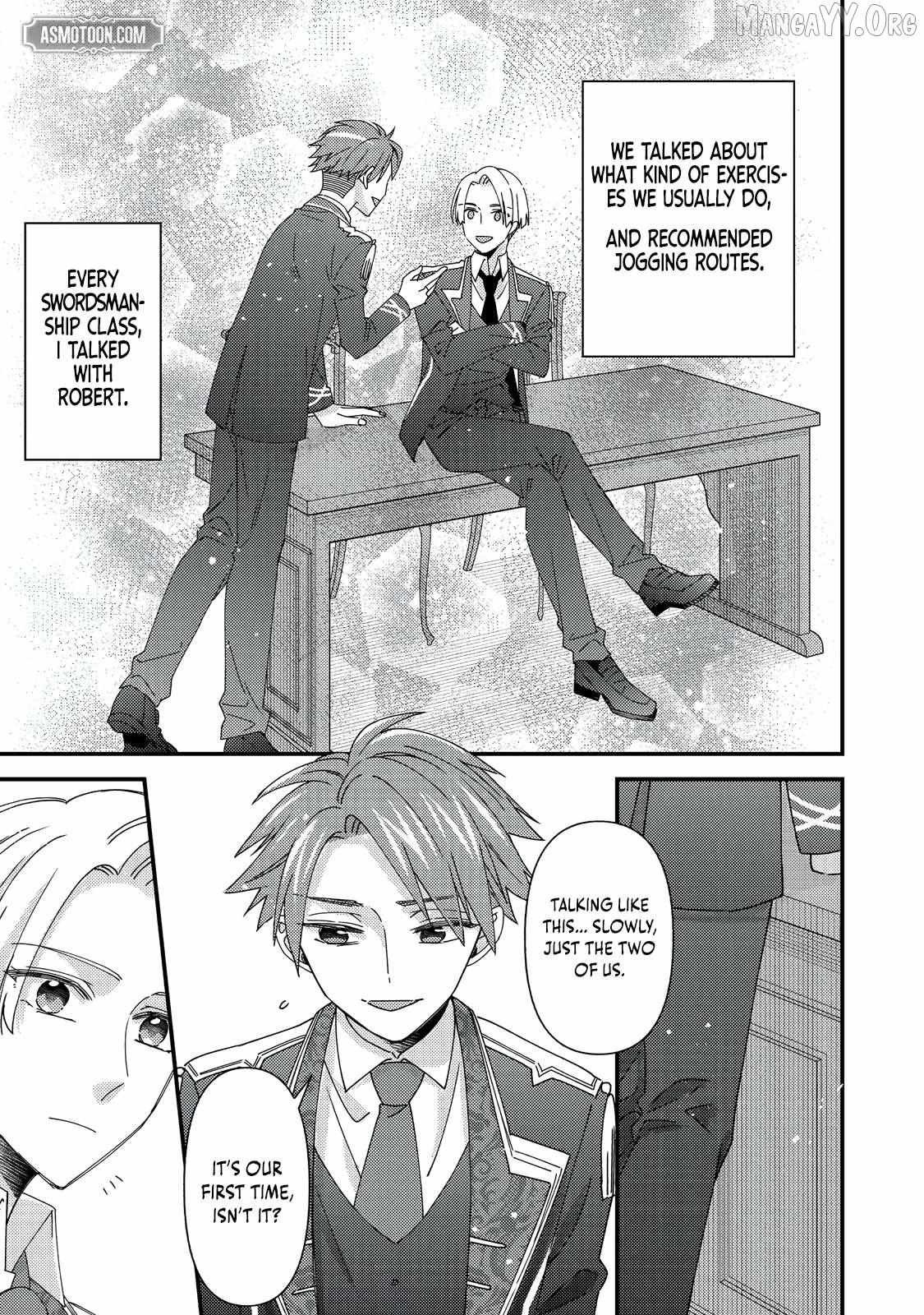 Mob Douzen No Akuyaku Reijou Wa Dansou Shite Kouryaku Taishou No Za O Nerau Chapter 13.1 page 7 - 