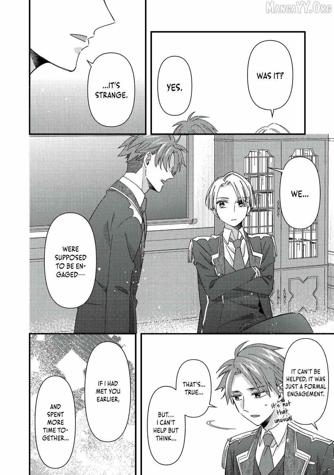 Mob Douzen No Akuyaku Reijou Wa Dansou Shite Kouryaku Taishou No Za O Nerau Chapter 13.1 page 8 - 