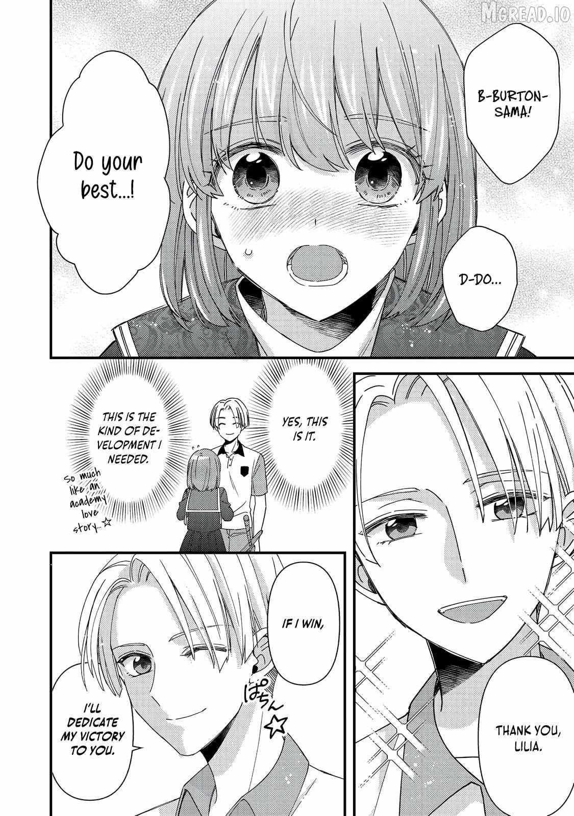 Mob Douzen No Akuyaku Reijou Wa Dansou Shite Kouryaku Taishou No Za O Nerau Chapter 13.2 page 2 - 