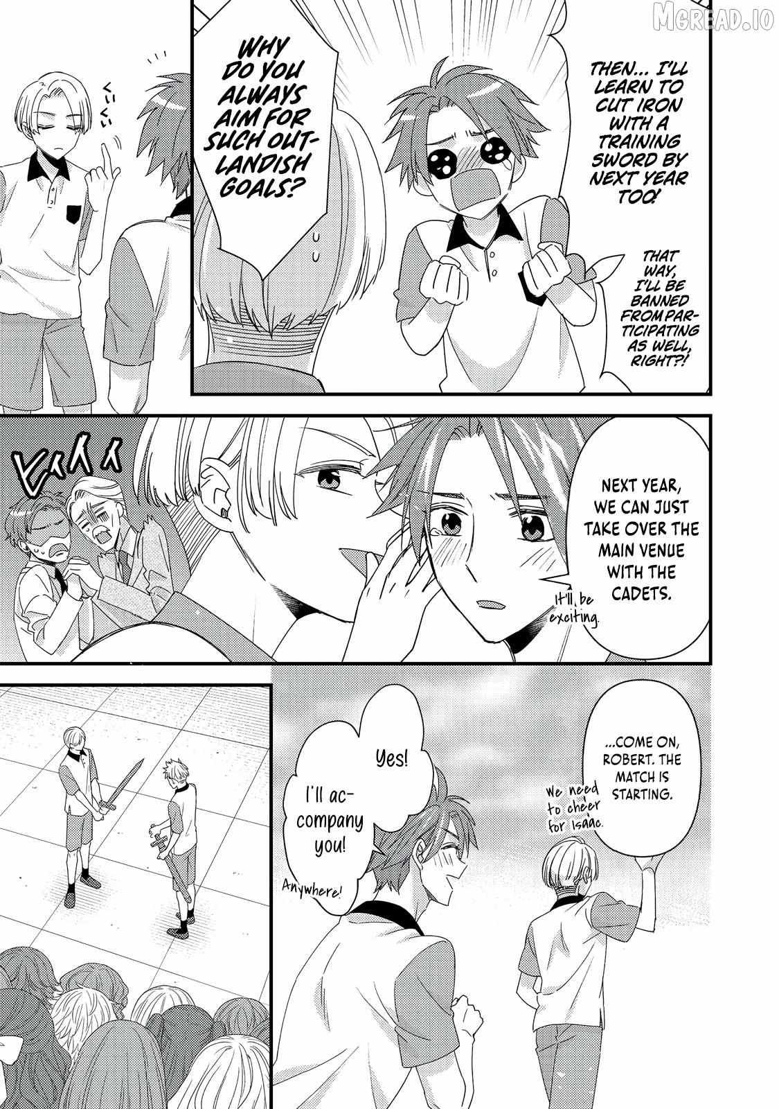 Mob Douzen No Akuyaku Reijou Wa Dansou Shite Kouryaku Taishou No Za O Nerau Chapter 13.2 page 14 - 
