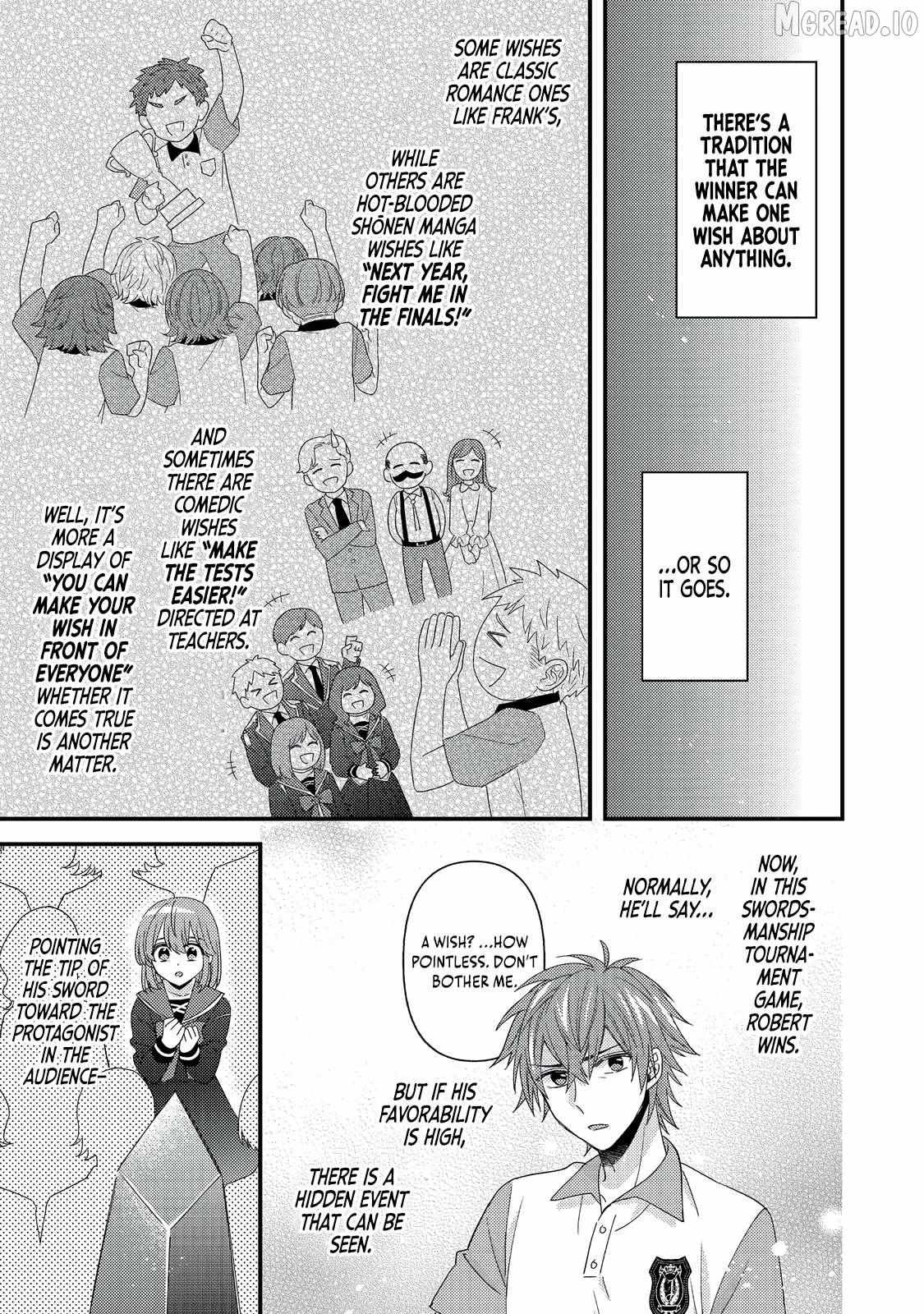 Mob Douzen No Akuyaku Reijou Wa Dansou Shite Kouryaku Taishou No Za O Nerau Chapter 13.2 page 16 - 