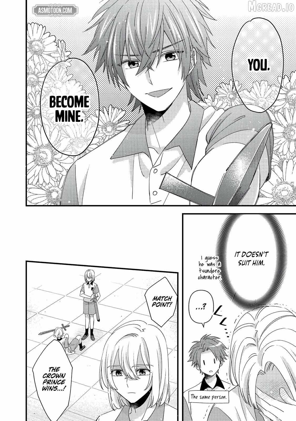 Mob Douzen No Akuyaku Reijou Wa Dansou Shite Kouryaku Taishou No Za O Nerau Chapter 13.2 page 17 - 