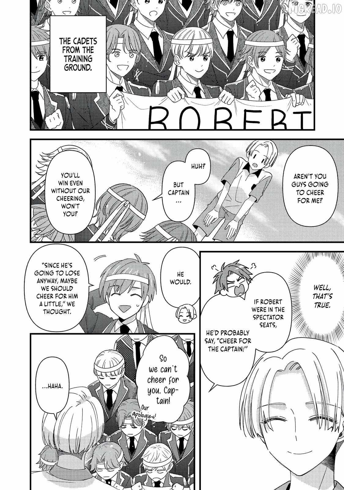Mob Douzen No Akuyaku Reijou Wa Dansou Shite Kouryaku Taishou No Za O Nerau Chapter 13.2 page 4 - 