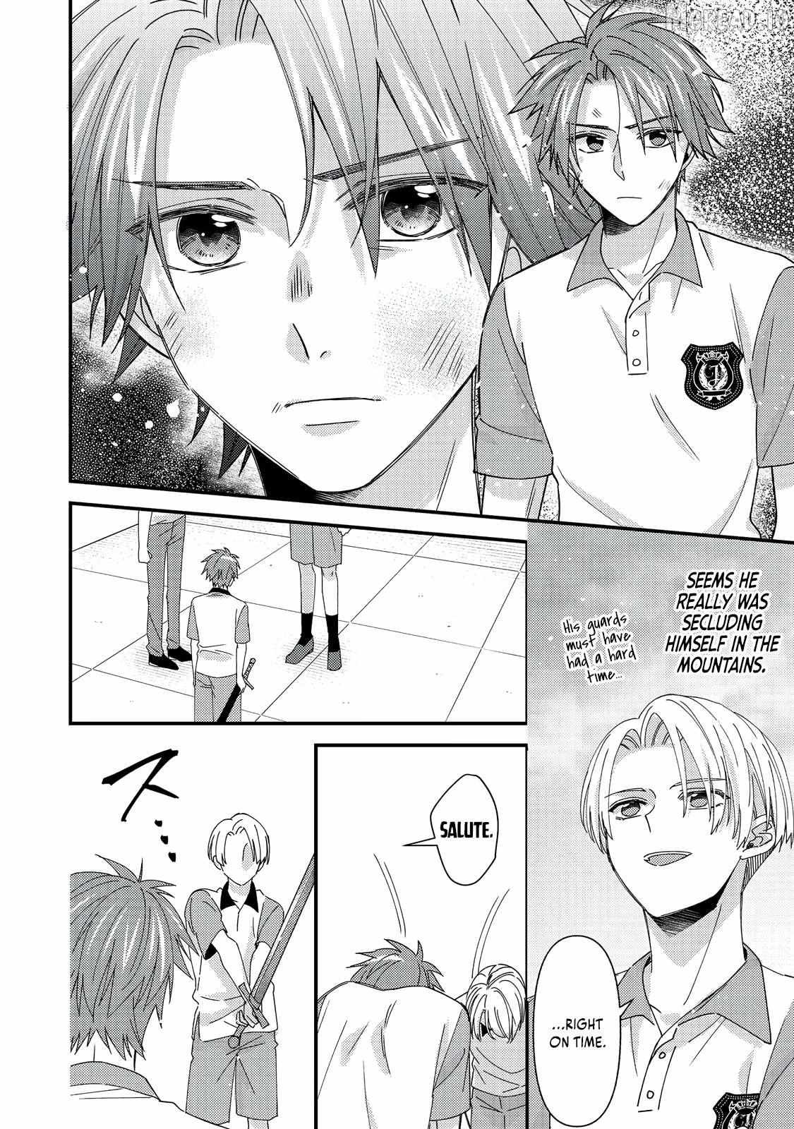 Mob Douzen No Akuyaku Reijou Wa Dansou Shite Kouryaku Taishou No Za O Nerau Chapter 13.2 page 6 - 