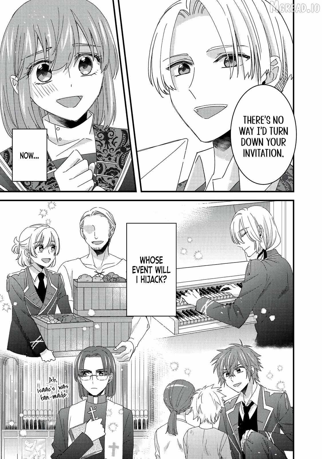 Mob Douzen No Akuyaku Reijou Wa Dansou Shite Kouryaku Taishou No Za O Nerau Chapter 13.3 page 17 - 
