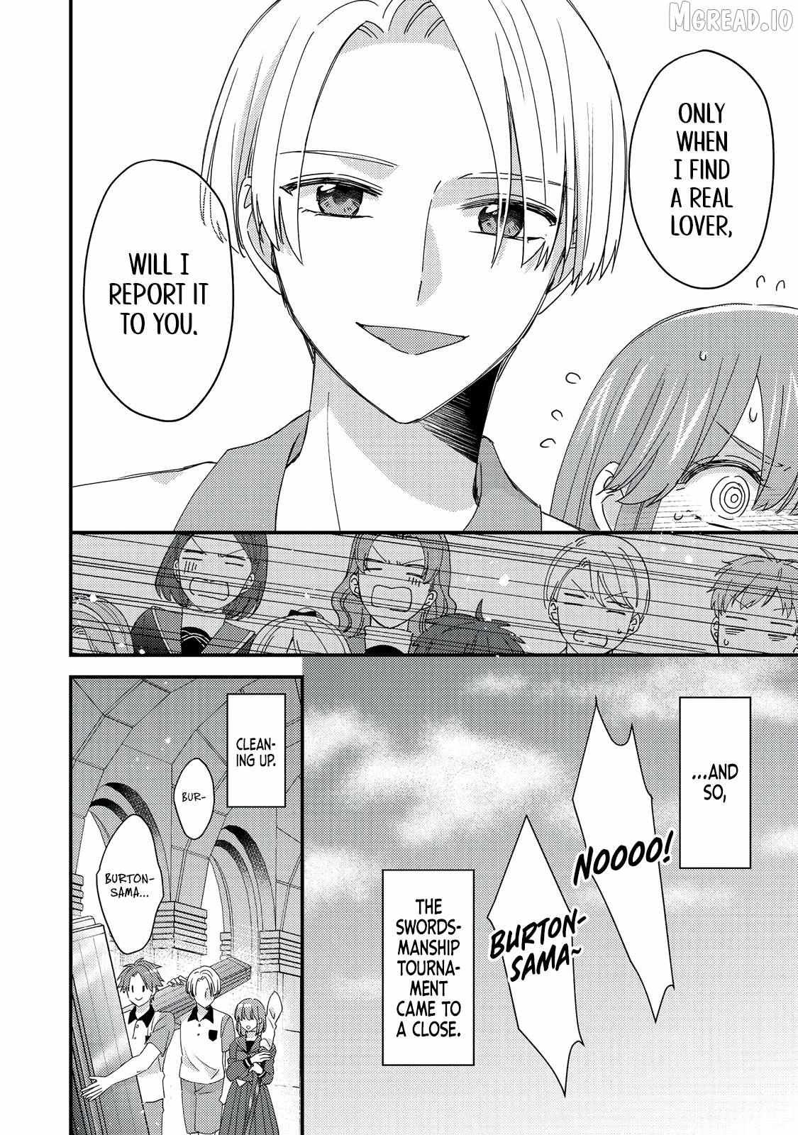 Mob Douzen No Akuyaku Reijou Wa Dansou Shite Kouryaku Taishou No Za O Nerau Chapter 13.3 page 6 - 